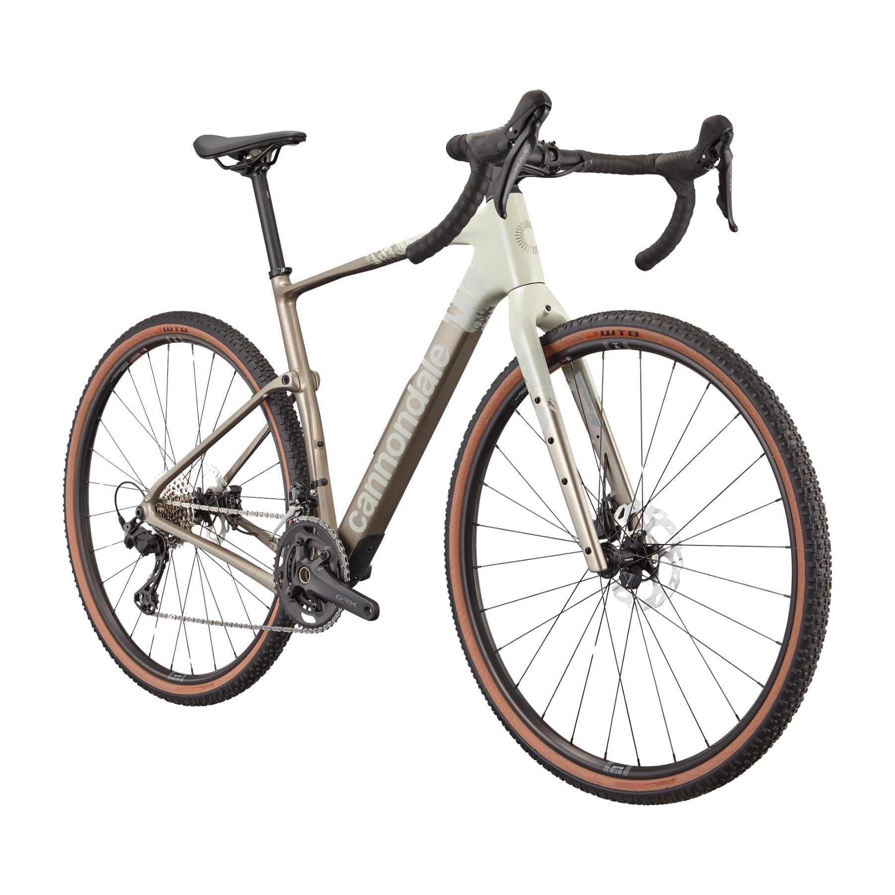 Cannondale Topstone 3 GRX-2x Gravel Bike-Chalk