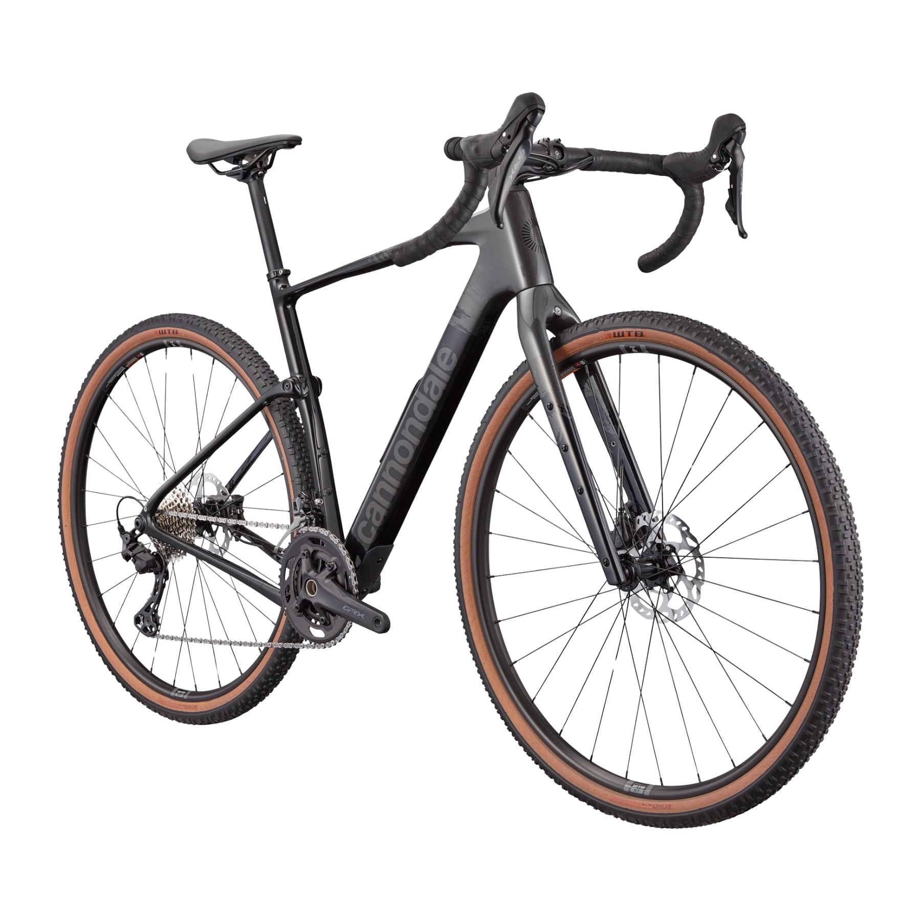 Cannondale Topstone 3 GRX-2x Gravel Bike-Smoke Black