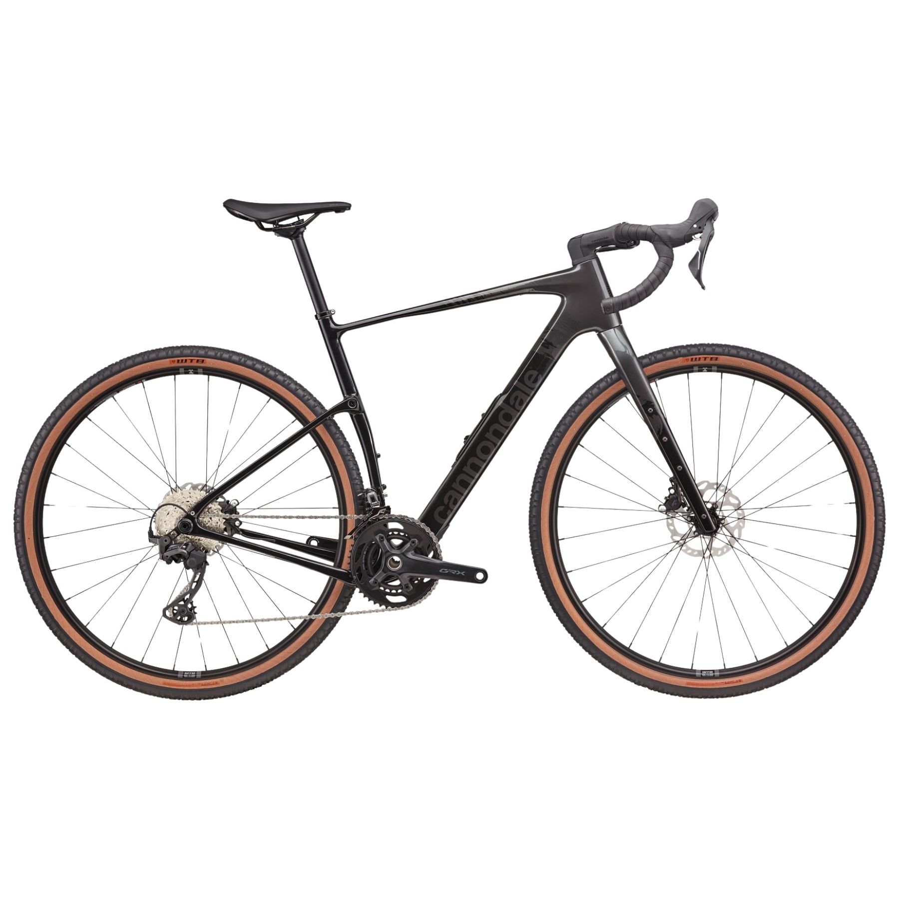 Cannondale Topstone 3 GRX-2x Gravel Bike Smoke Black