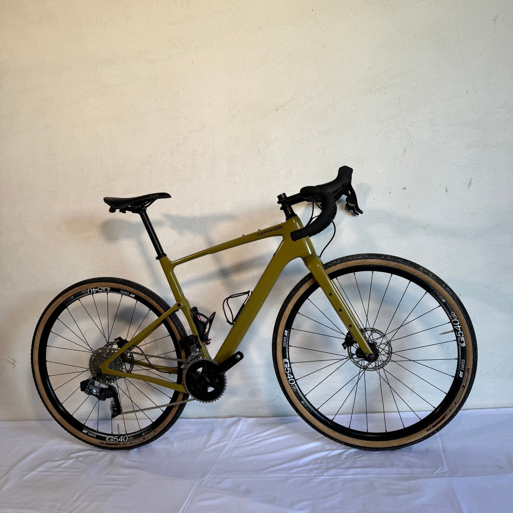 Cannondale Topstone Carbon Rival AXS Olive Green SM - TD49134