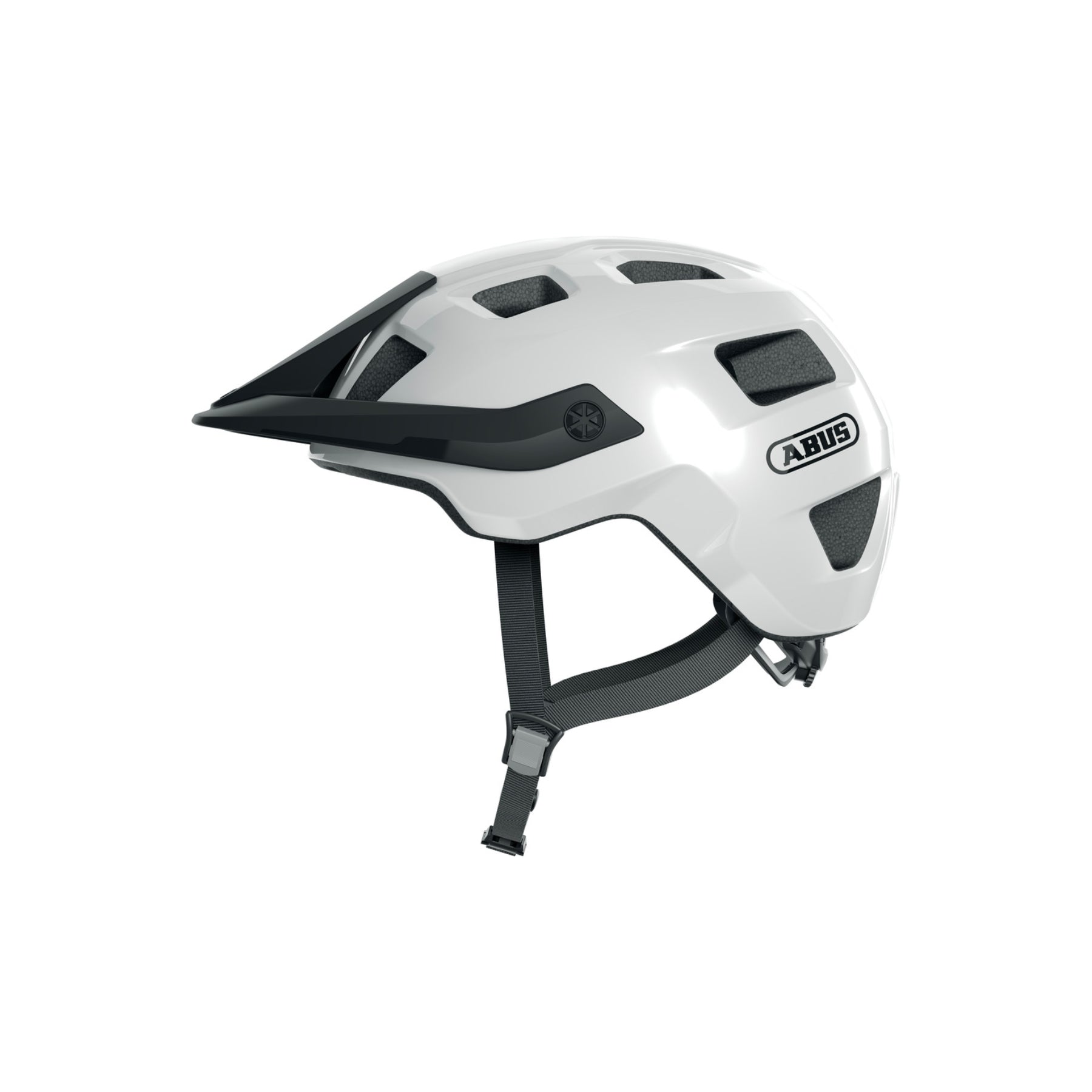 Casco Abus MoTrip Shiny White