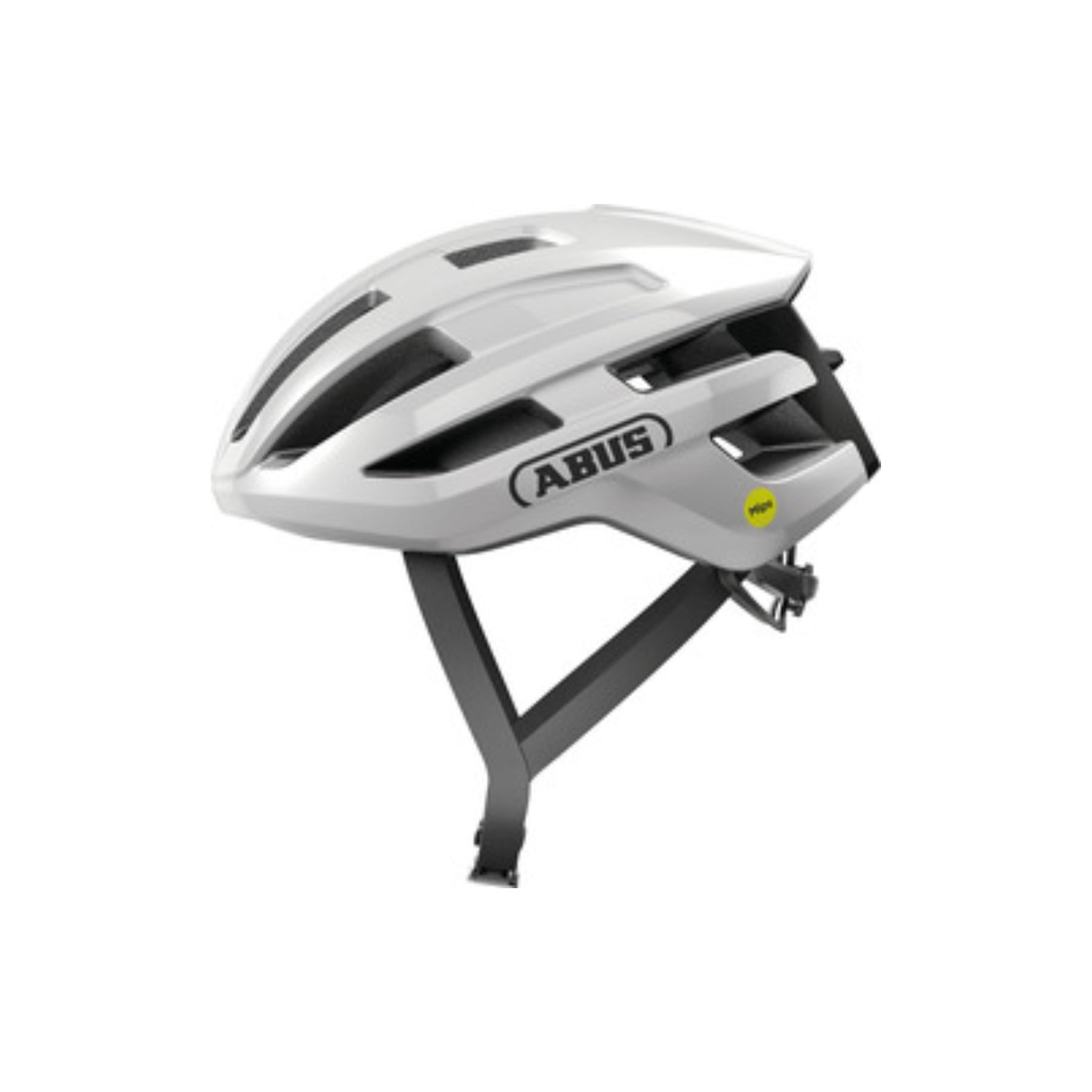 Casco Abus PowerDome MIPS Shiny White