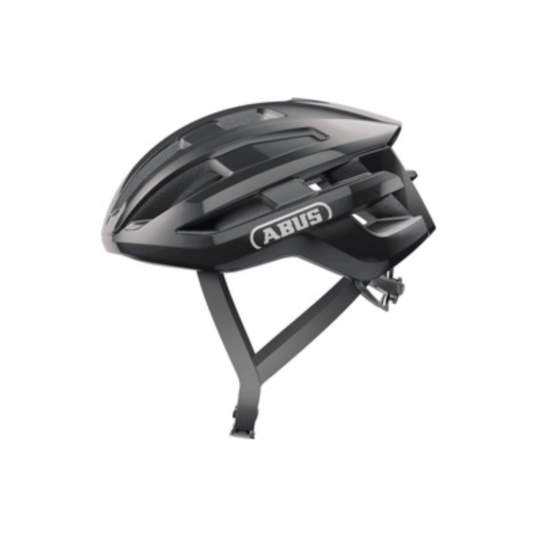Casco Abus PowerDome Shiny Black
