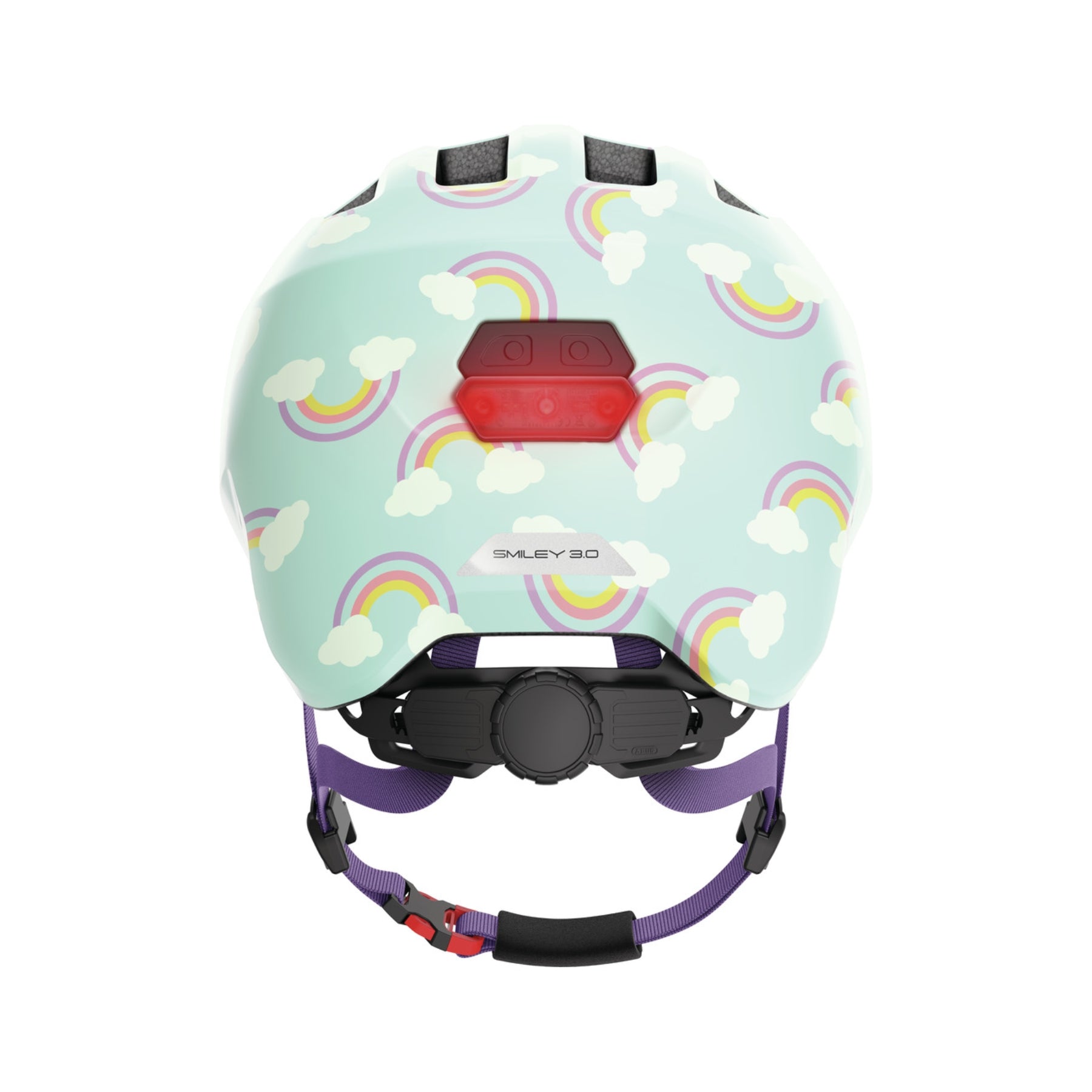 Casco Abus Smiley 3.0 LED Blue - Rainbow