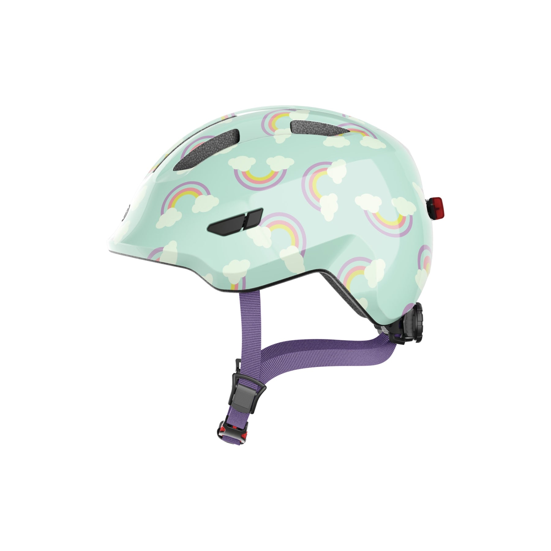 Casco Abus Smiley 3.0 LED Blue Rainbow