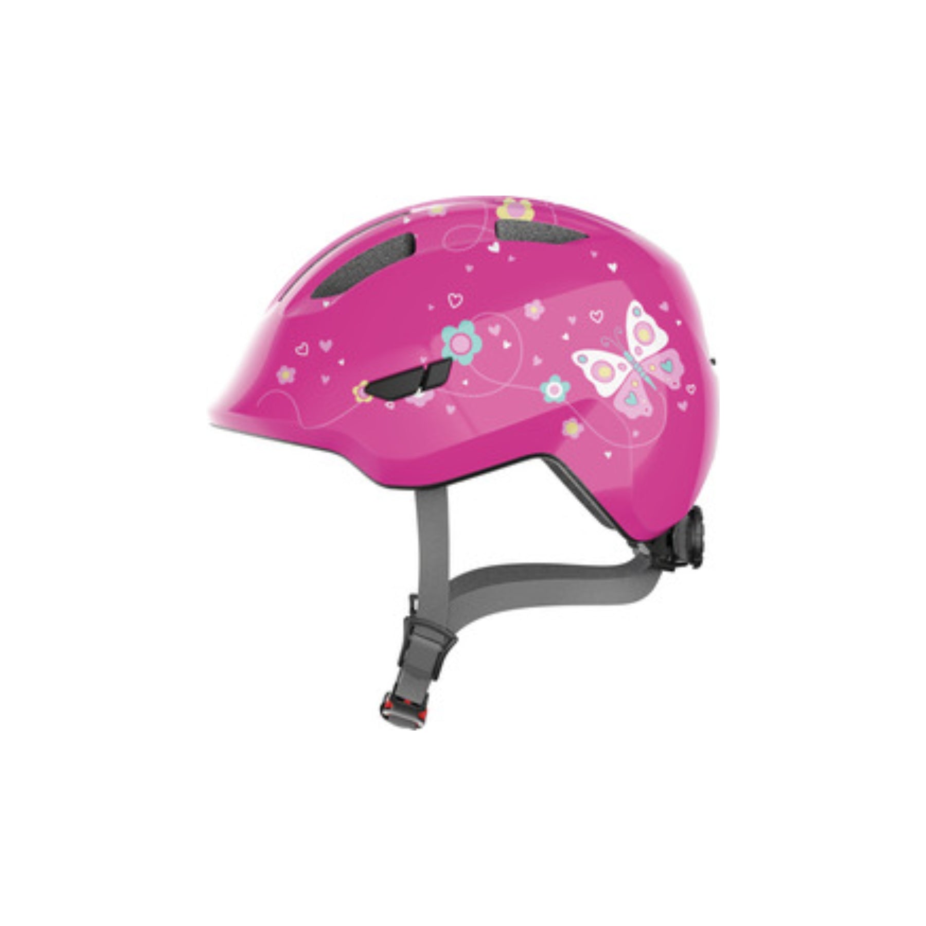 Casco Abus Smiley 3.0 Pink Butterfly