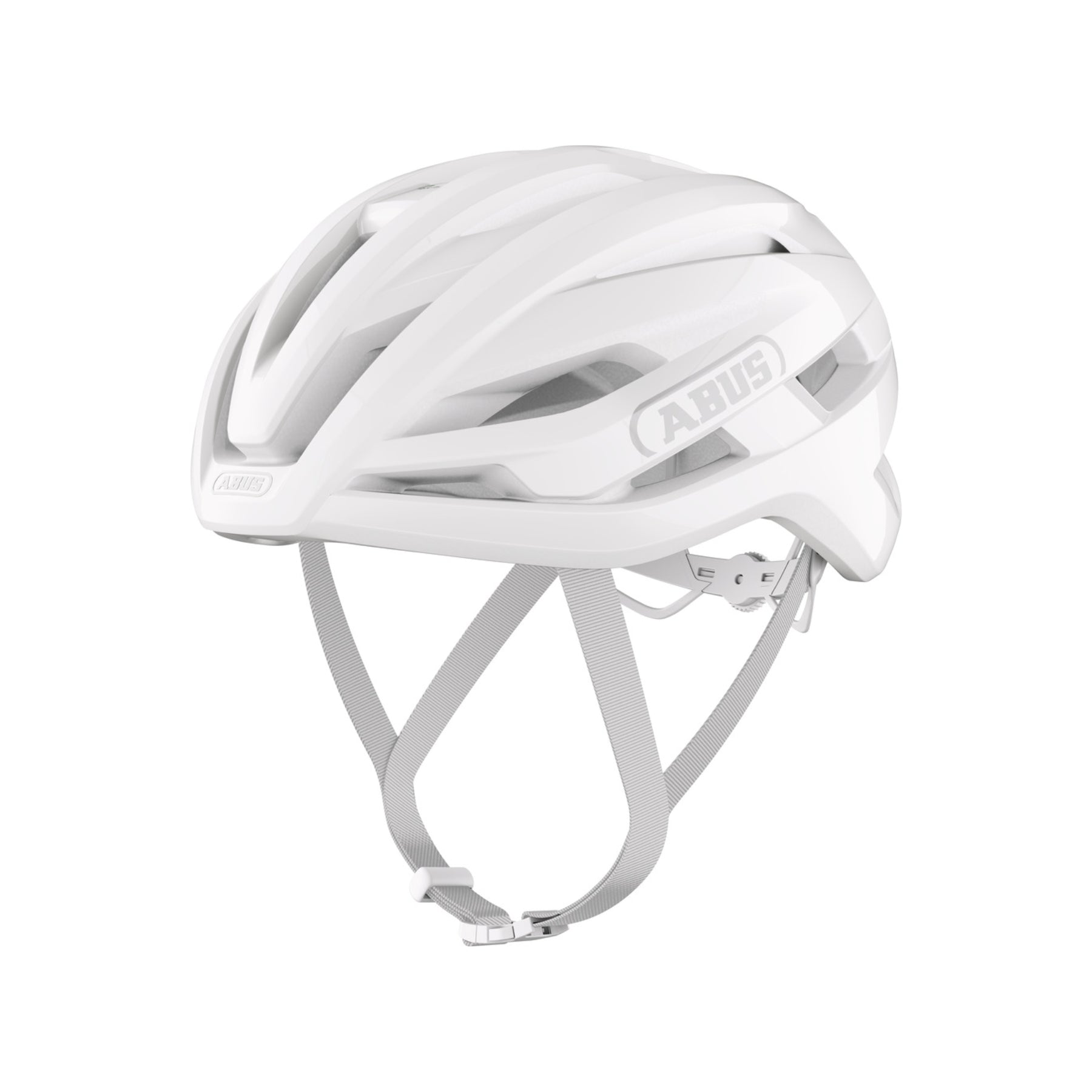 Casco Abus StormChaser ACE Pure White 2025
