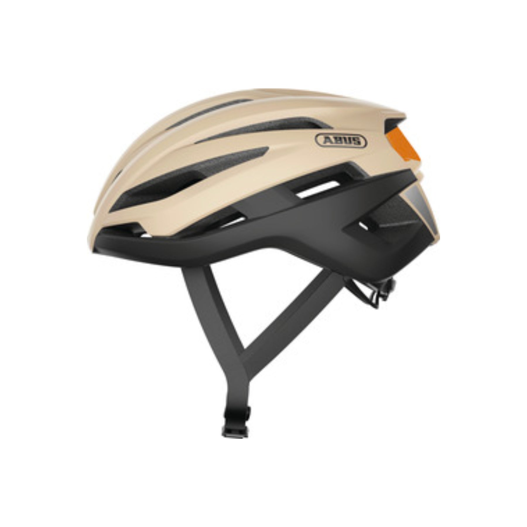 Casco Abus Stormchaser Beige Black