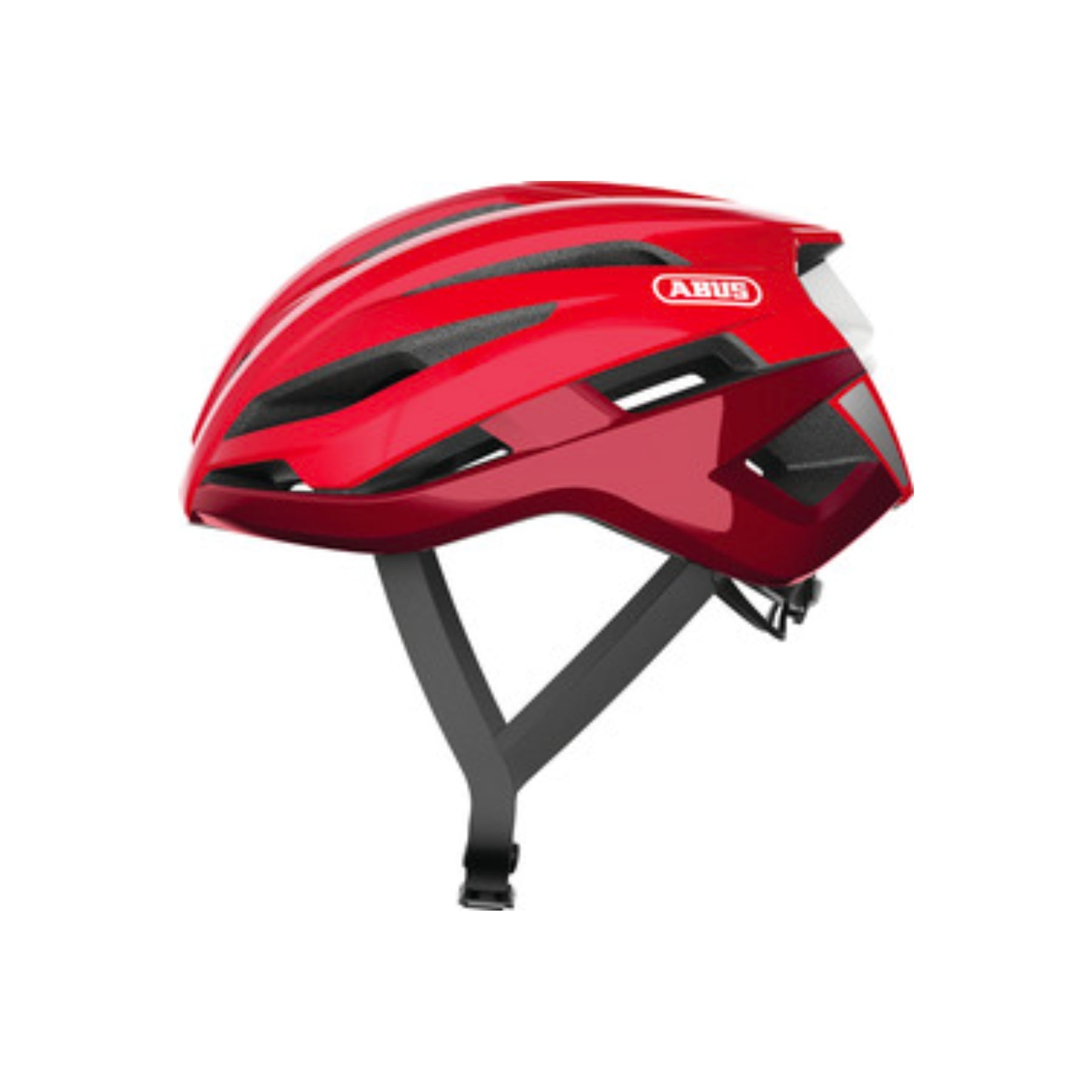 Casco Abus Stormchaser Blaze Red