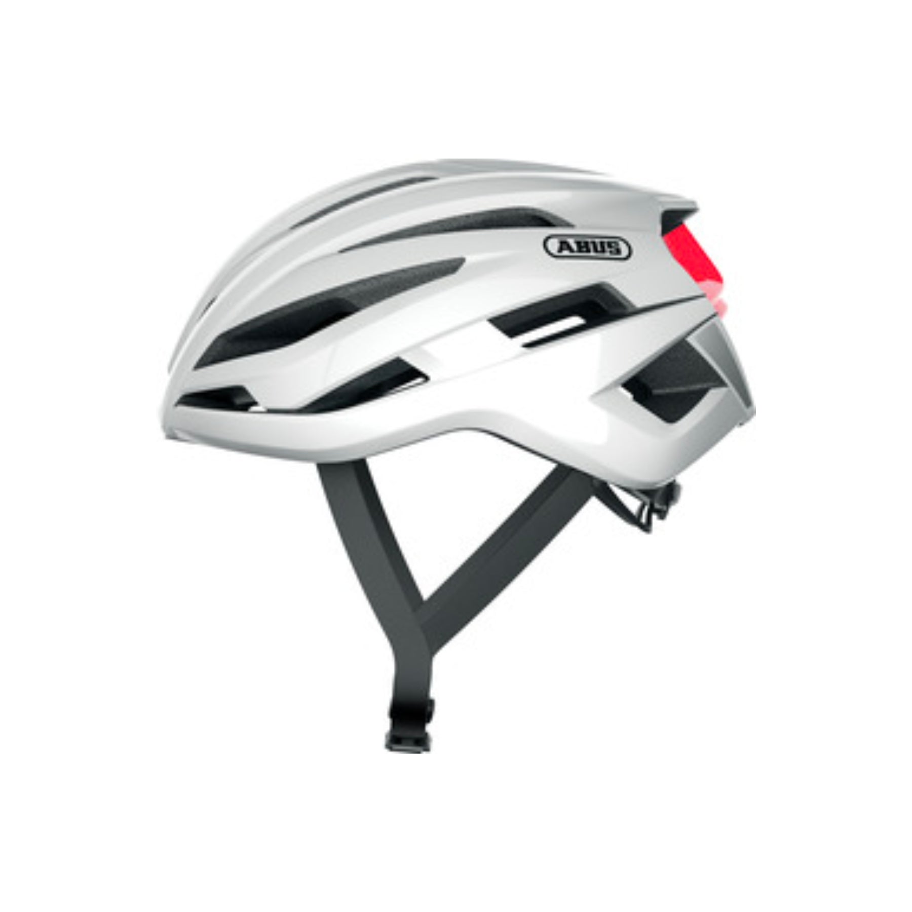Casco Abus Stormchaser Race White