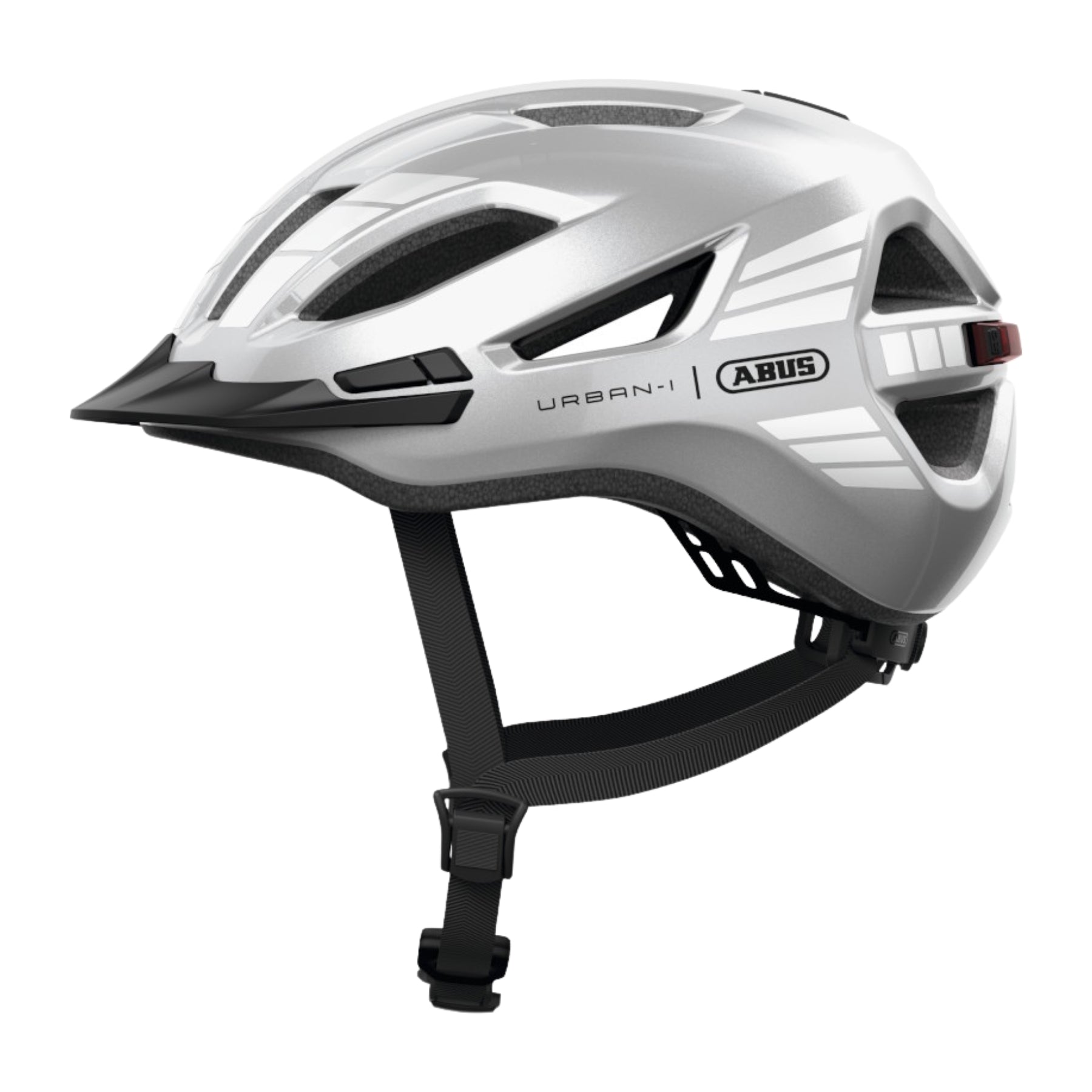Casco Abus Urban-I 4.0 Signal Silver