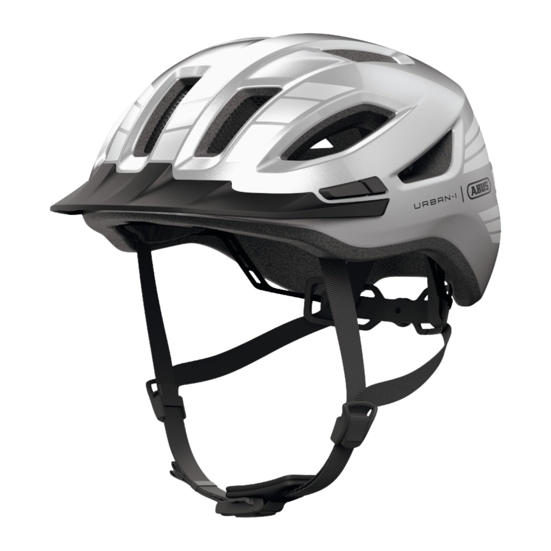 Casco Abus Urban-I 4.0 Signal Silver
