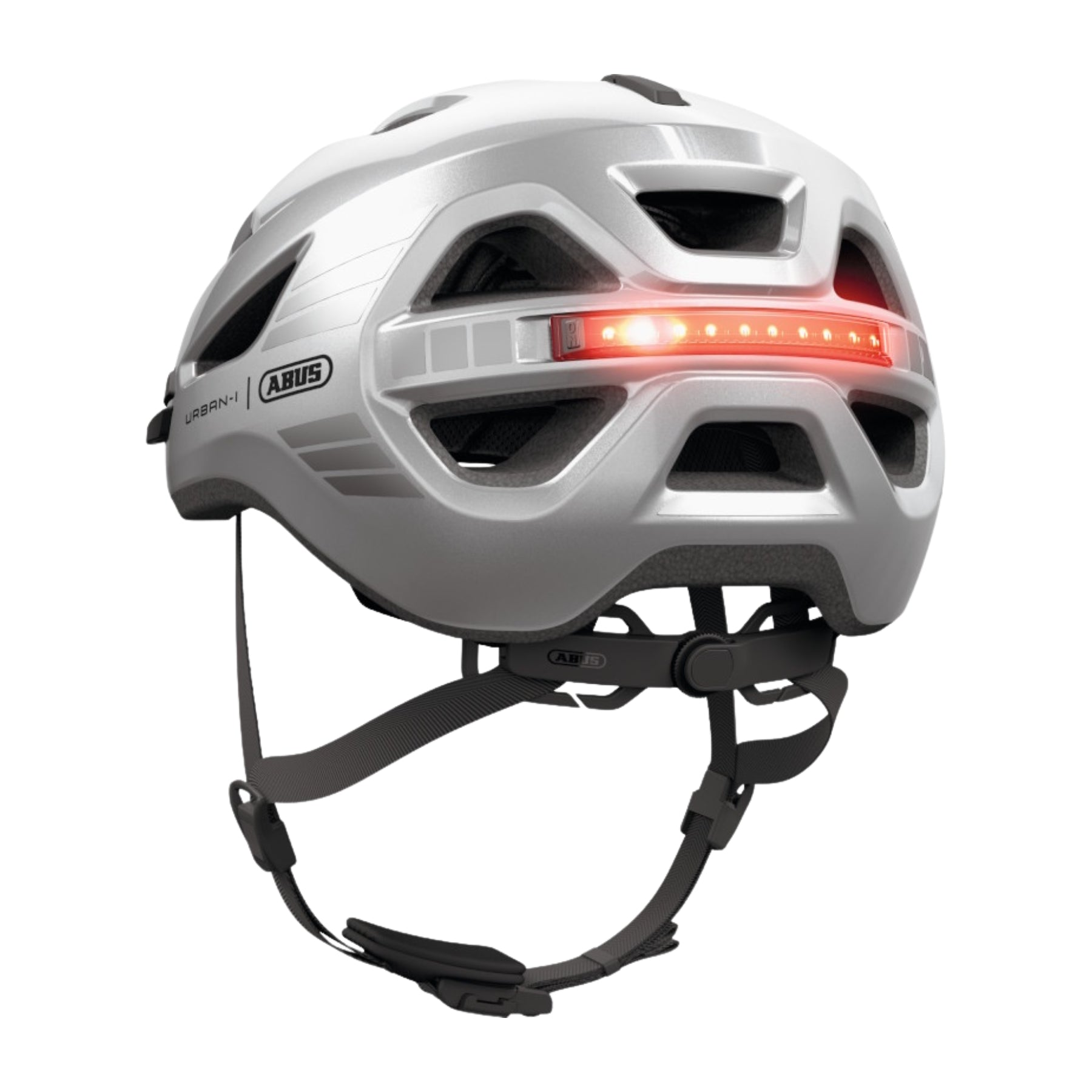 Casco Abus Urban-I 4.0 Signal Silver
