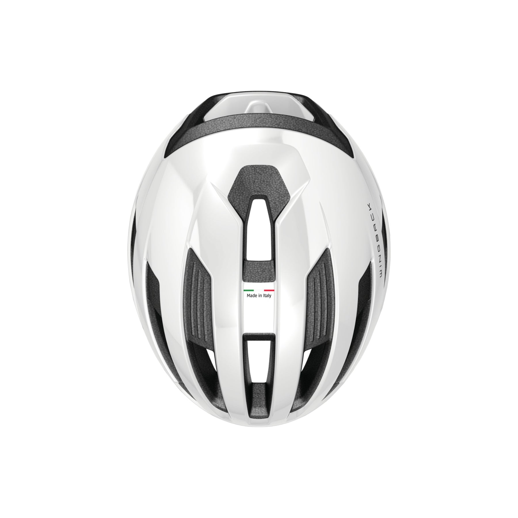 Casco Abus WingBack Shiny-White