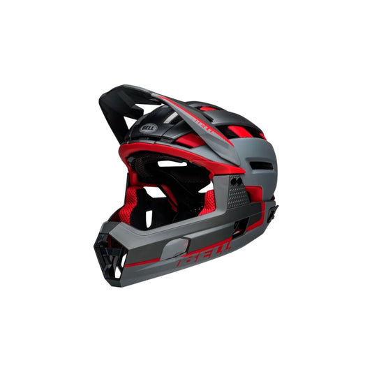 Casco Bell Super Air R Spherical Rojo/Gris Mate