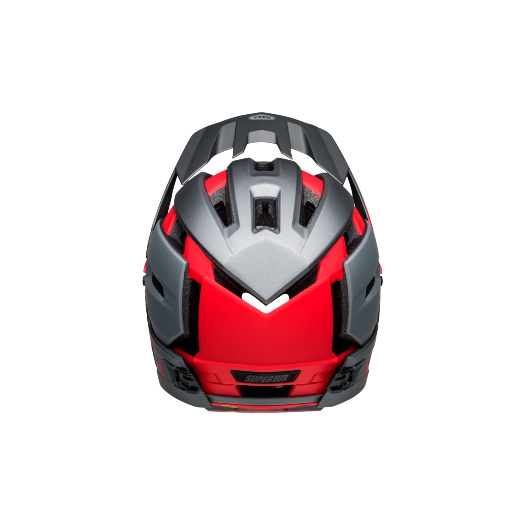 Casco Bell Super Air R Spherical Rojo/Gris Mate