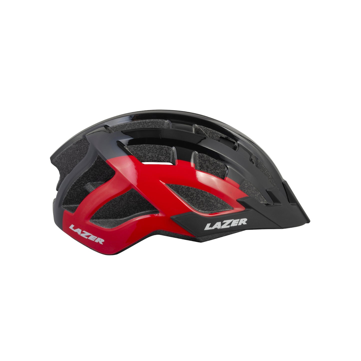 Casco Lazer Compact DLX Black Red