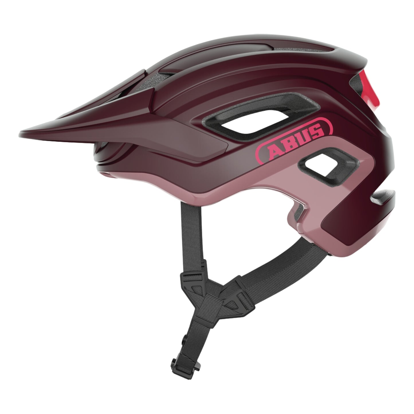 Casco Abus CliffHanger Wildberry Red