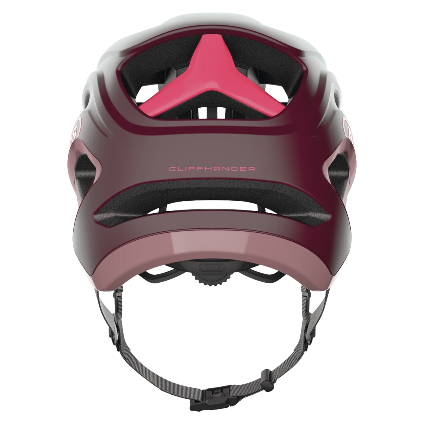 Casco Abus CliffHanger Wildberry Red