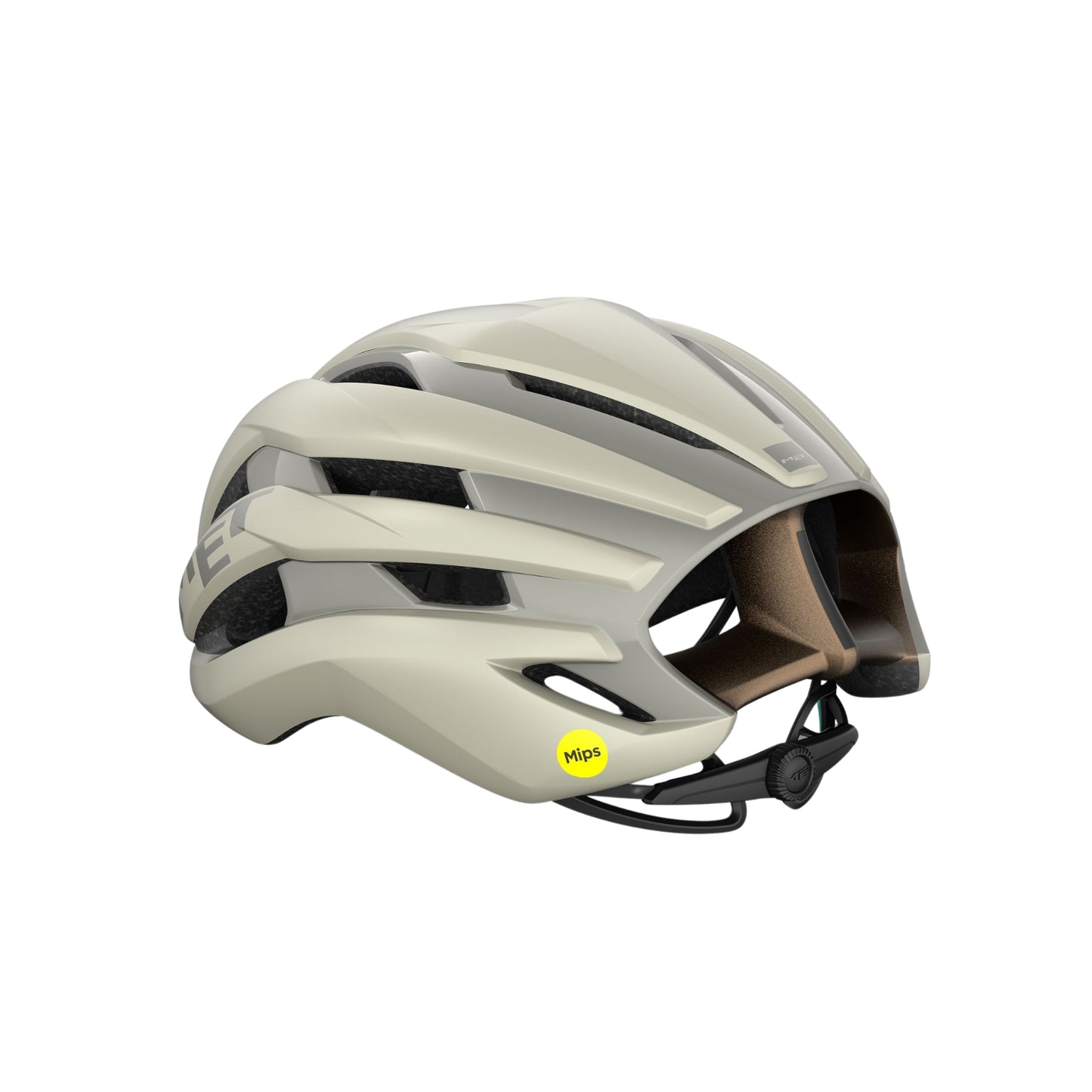 Casco Met Trenta Mips Gris Beige