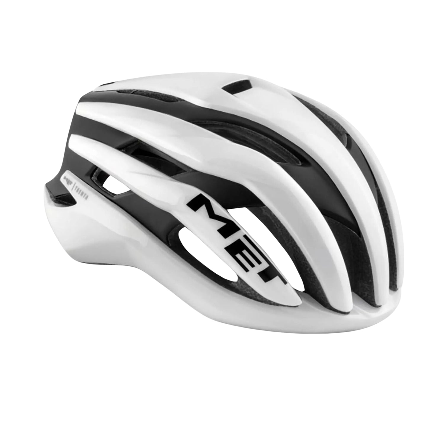 Casco Met Trenta Mips Blanco/Negro Mate brillo