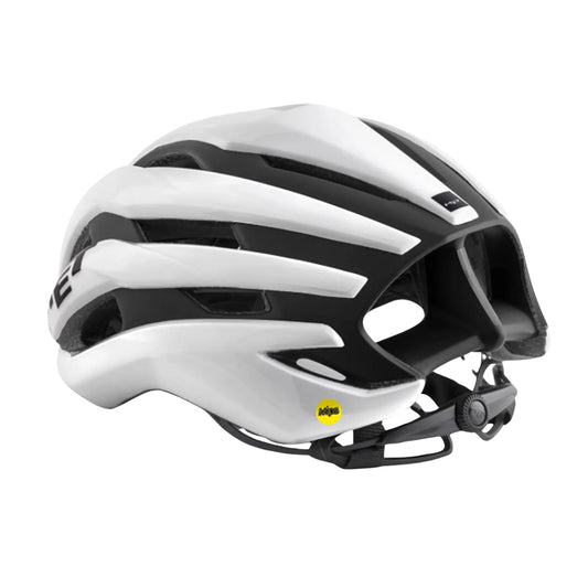 Casco Met Trenta Mips Blanco/Negro Mate brillo