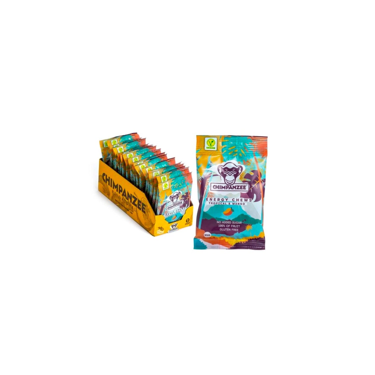 Chimpanzee Energy Chew Tropical & Mango