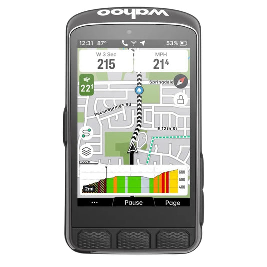 Ciclocomputador Wahoo GPS - ELEMNT ACE - negro