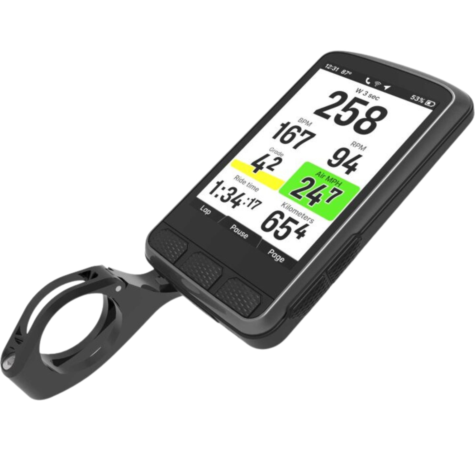 Ciclocomputador Wahoo GPS - ELEMNT ACE - negro