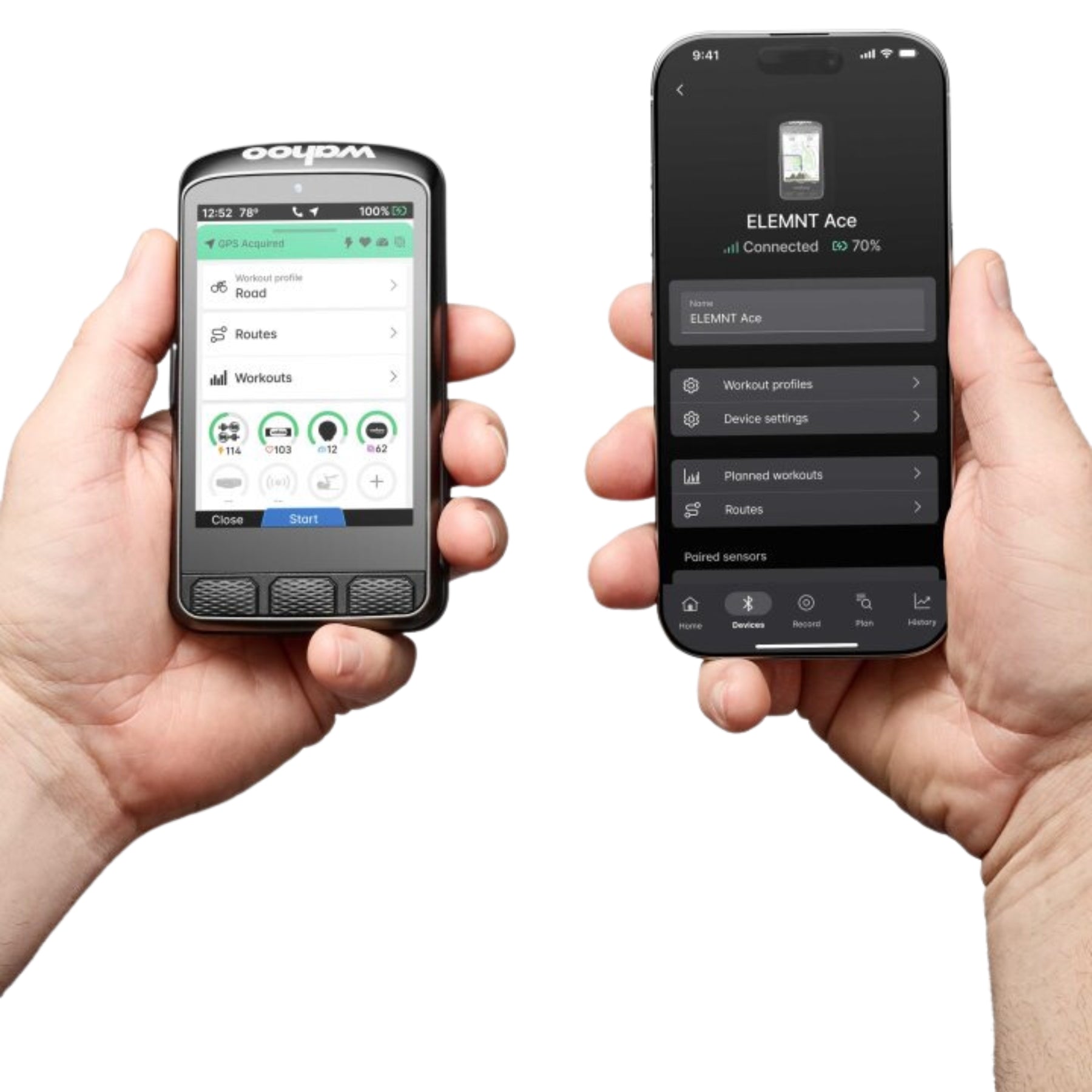 Ciclocomputador Wahoo GPS - ELEMNT ACE - negro