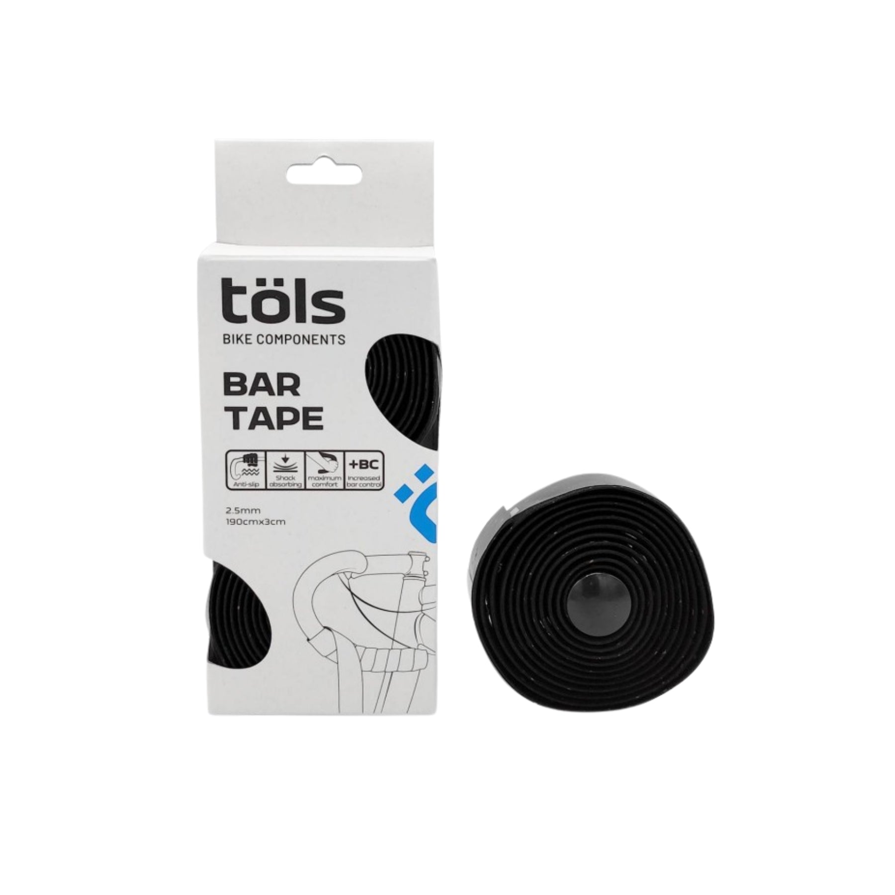 Cinta de Manillar Töls Bar Tape Black