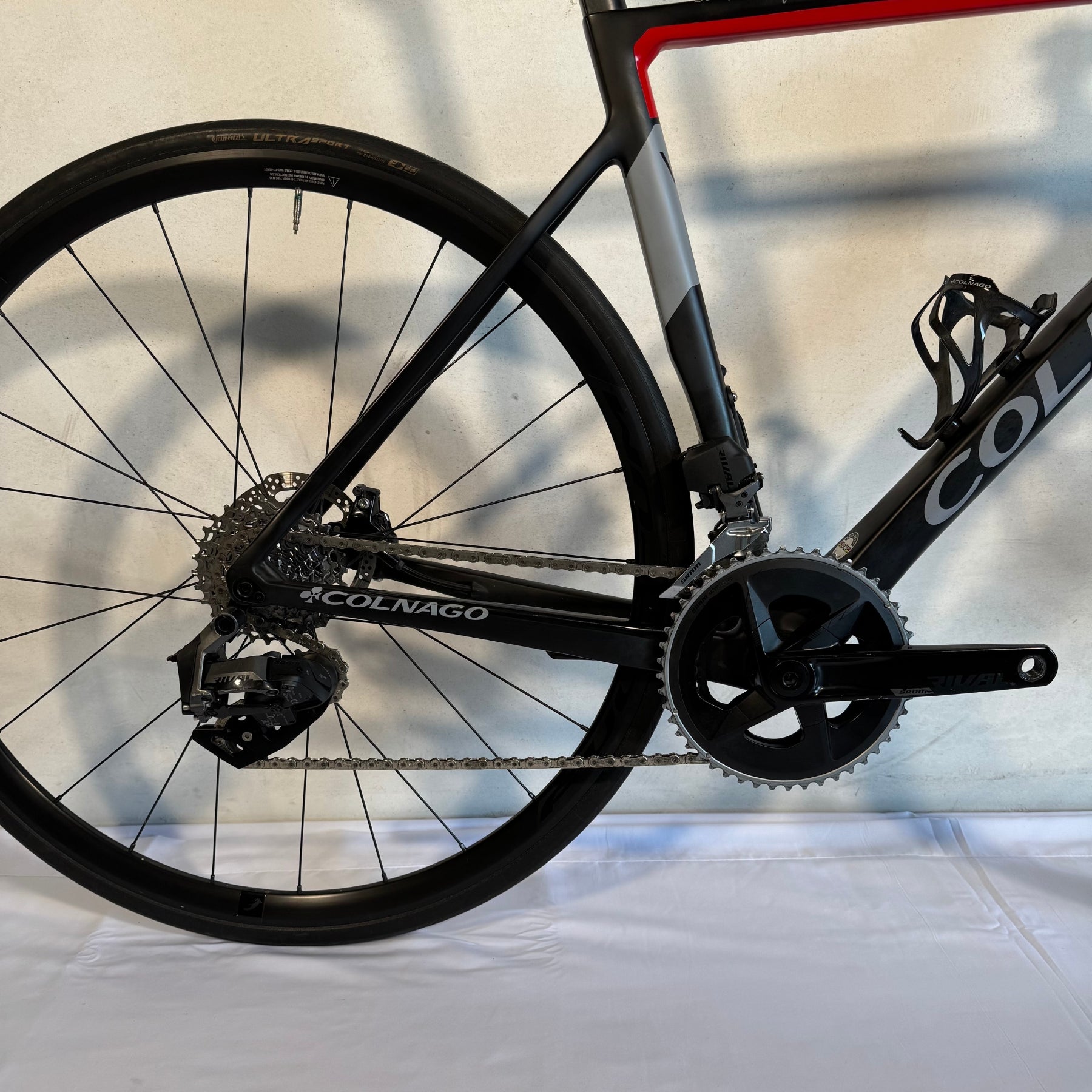 Colnago V3 Sram Rival AXS Black Red 50s 53 YT20J00415 Detalle Grupo
