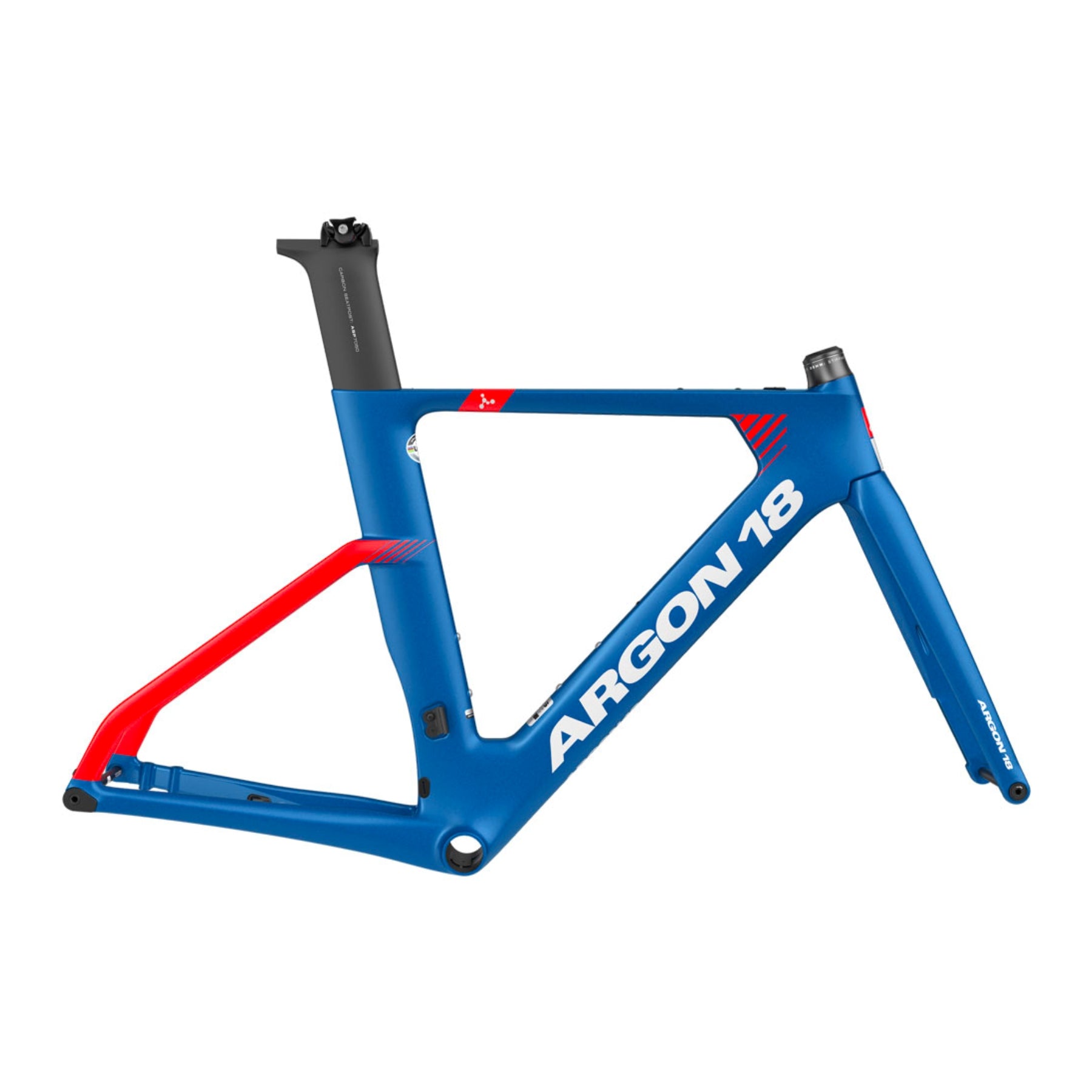 Cuadro Argon18 E117 Azul Rojo