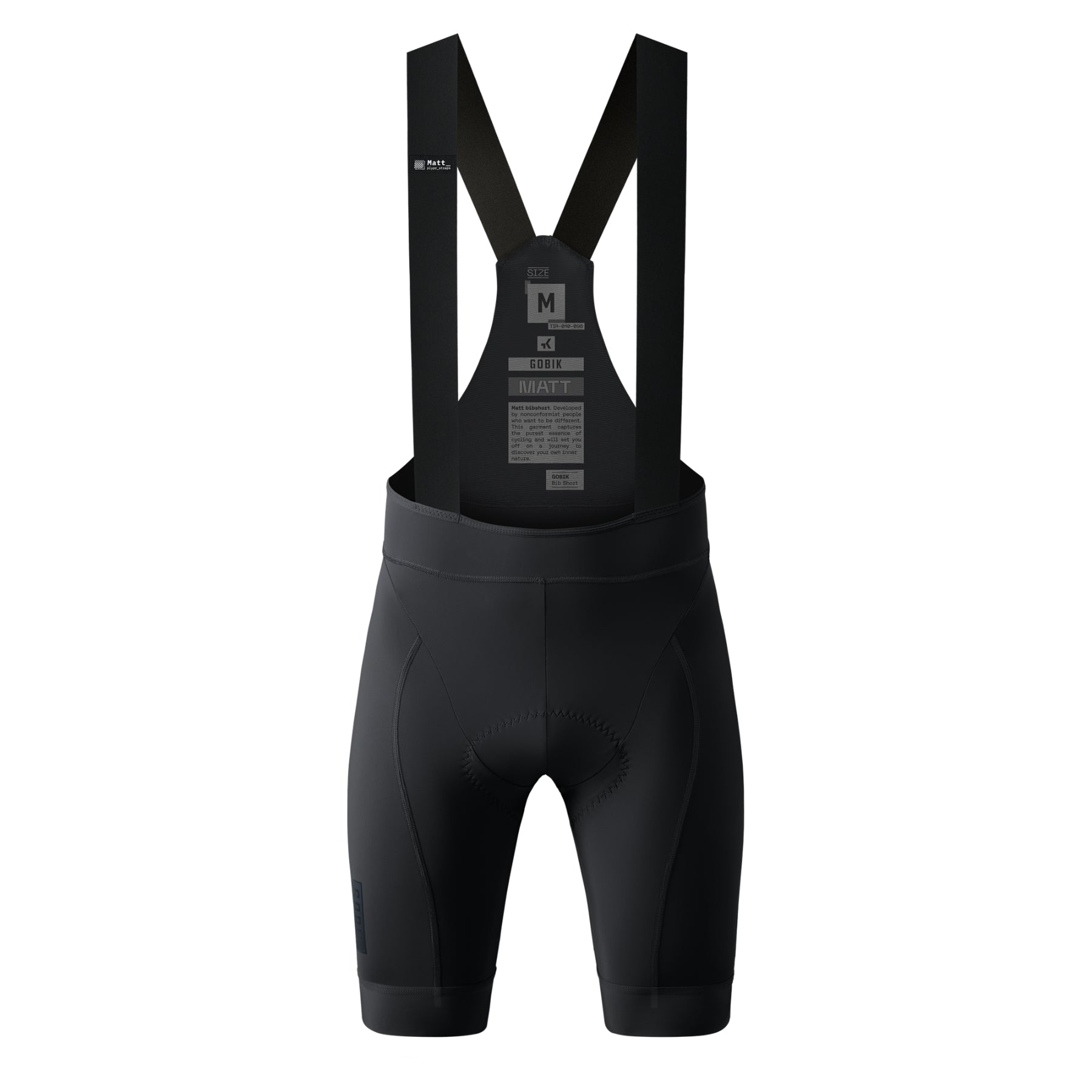 Culotte Corto Gobik Matt Compact 2.0 - K10 Warm24 Hombre Black