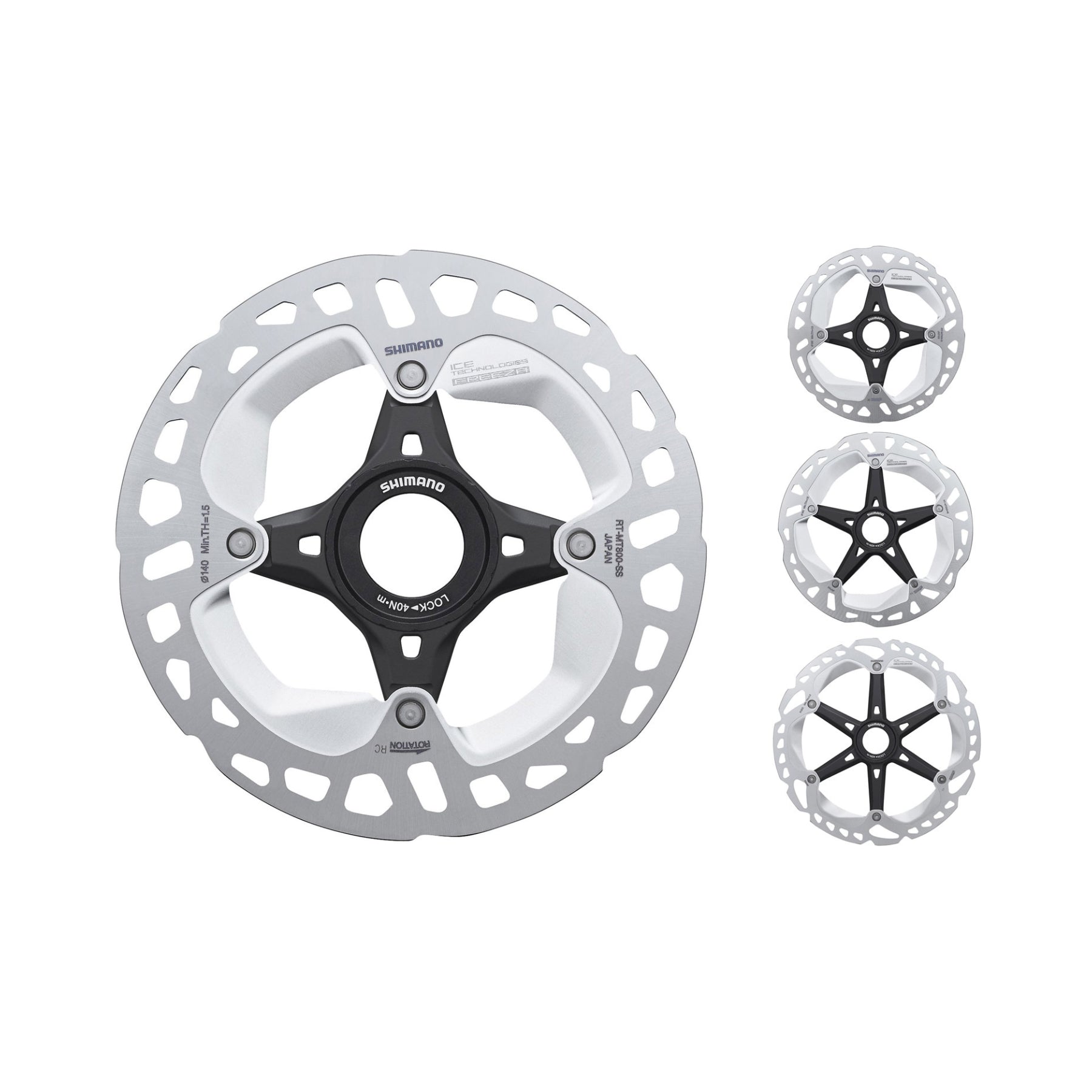 Disco Shimano 140mm Center Lock Rt-Mt800 Ice-Tech Freeza