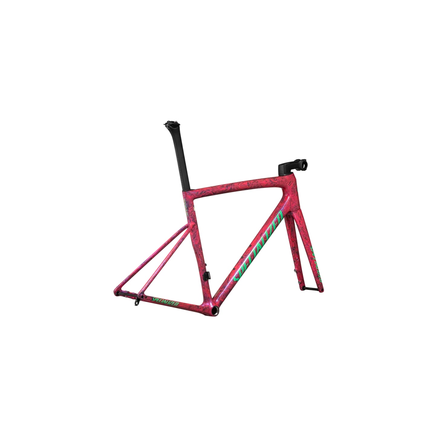 Frameset Specialized Tarmac Sl8 2024 Gloss Carbon Vivid Pink