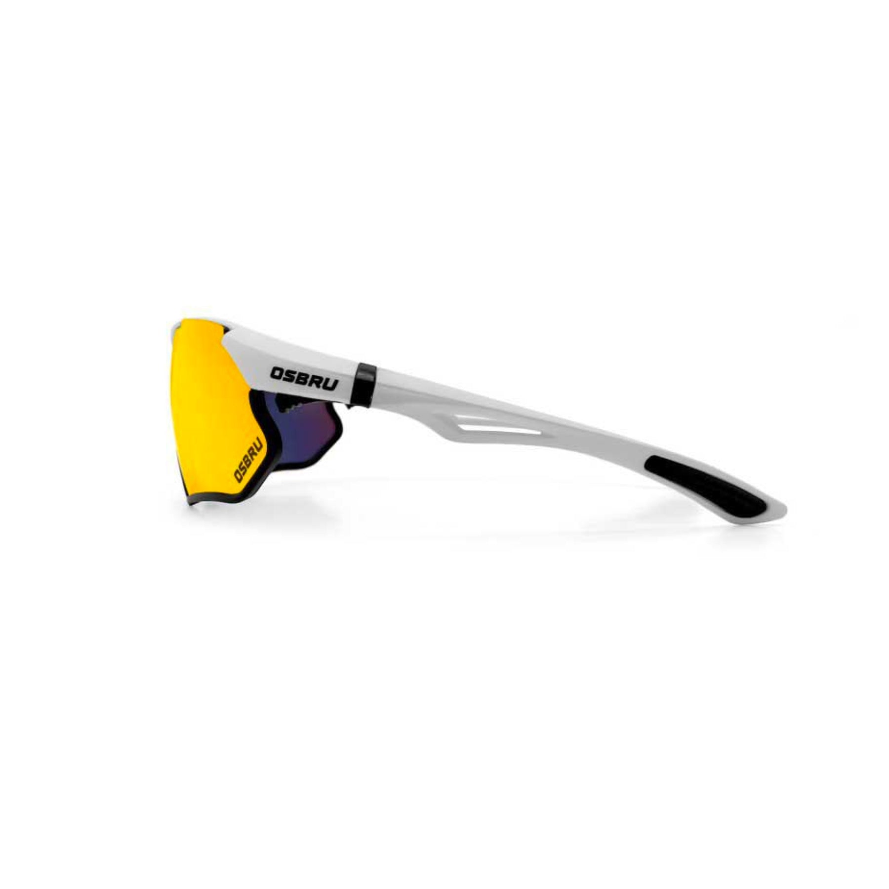 Gafas Ciclismo Osbru Race Mili White-Gold