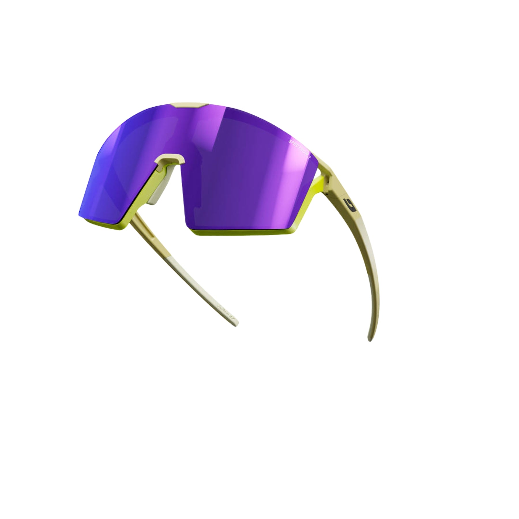 Gafas Julbo Edge Spectron Mate - Marrón Claro Mate / Amarillo Flúor