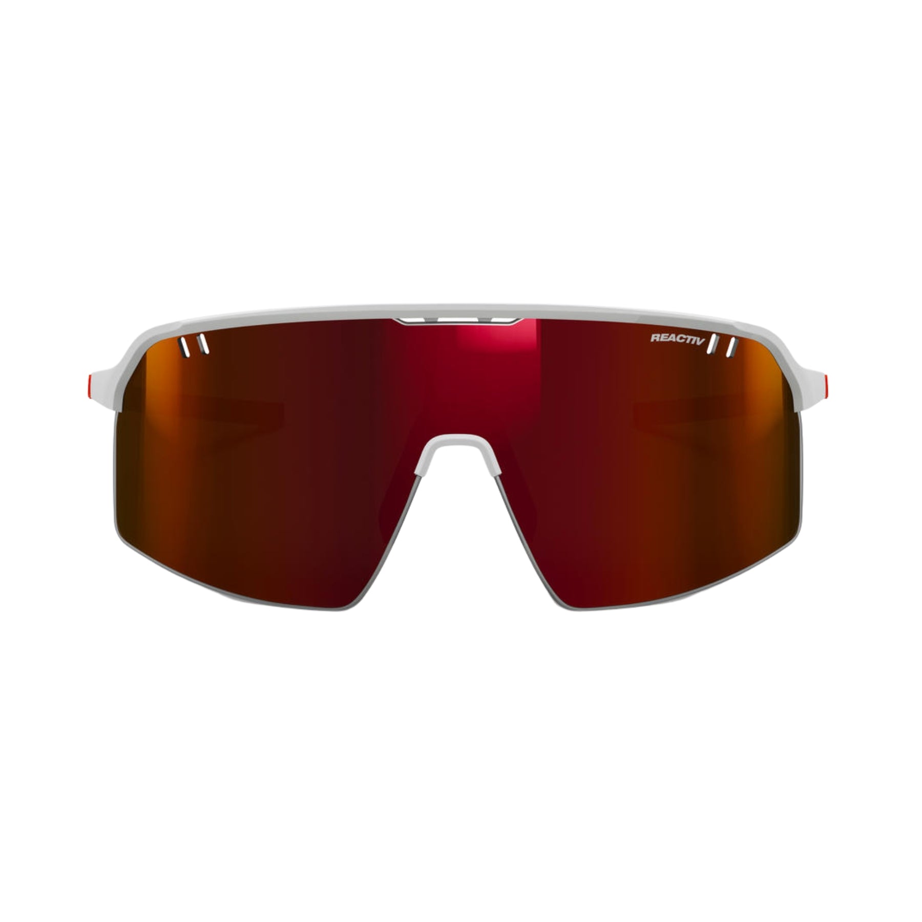 Gafas Julbo Intensity Reactiv Mate - Blanco / Fluo Naranja