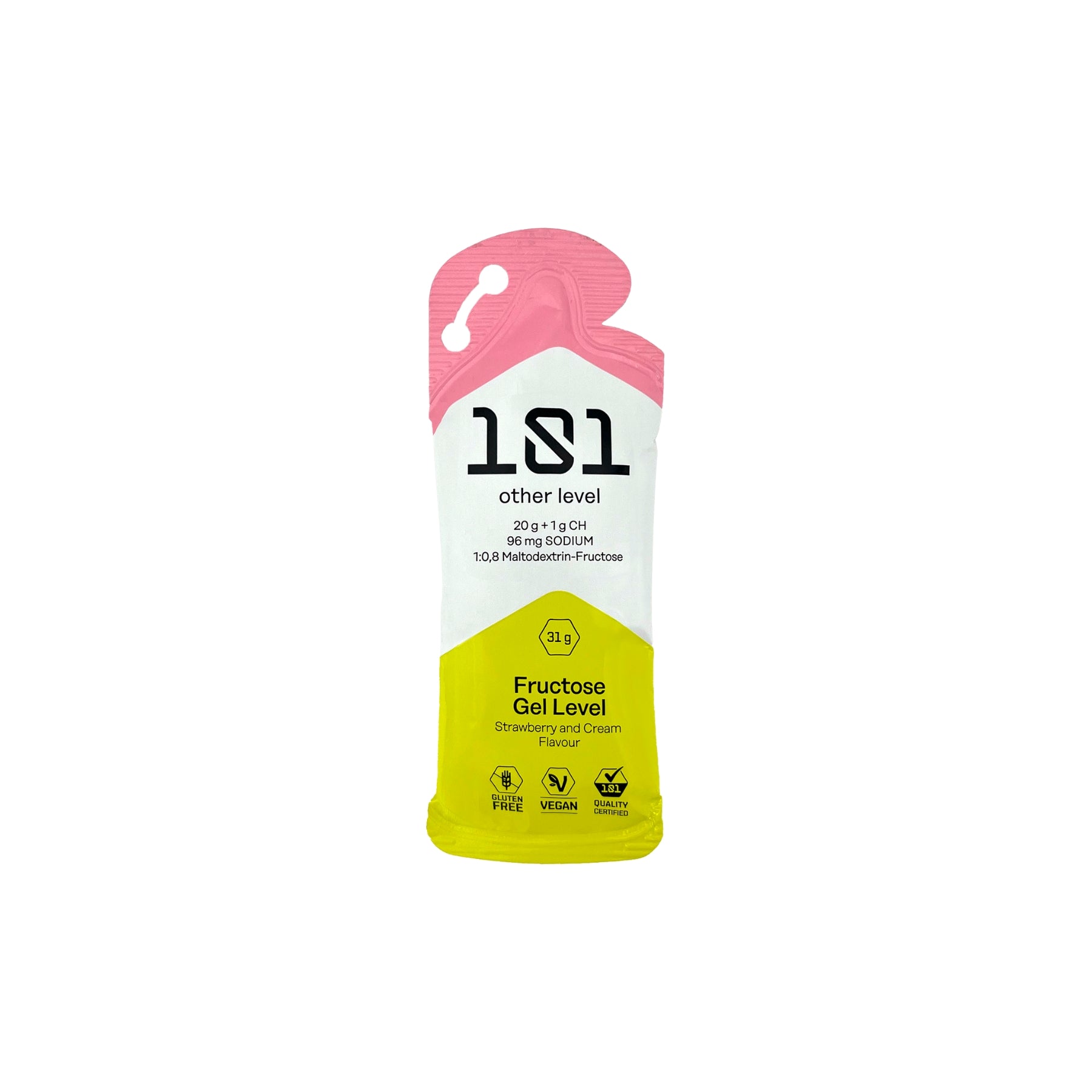 Gel Energético 101 31g Fresa Crema