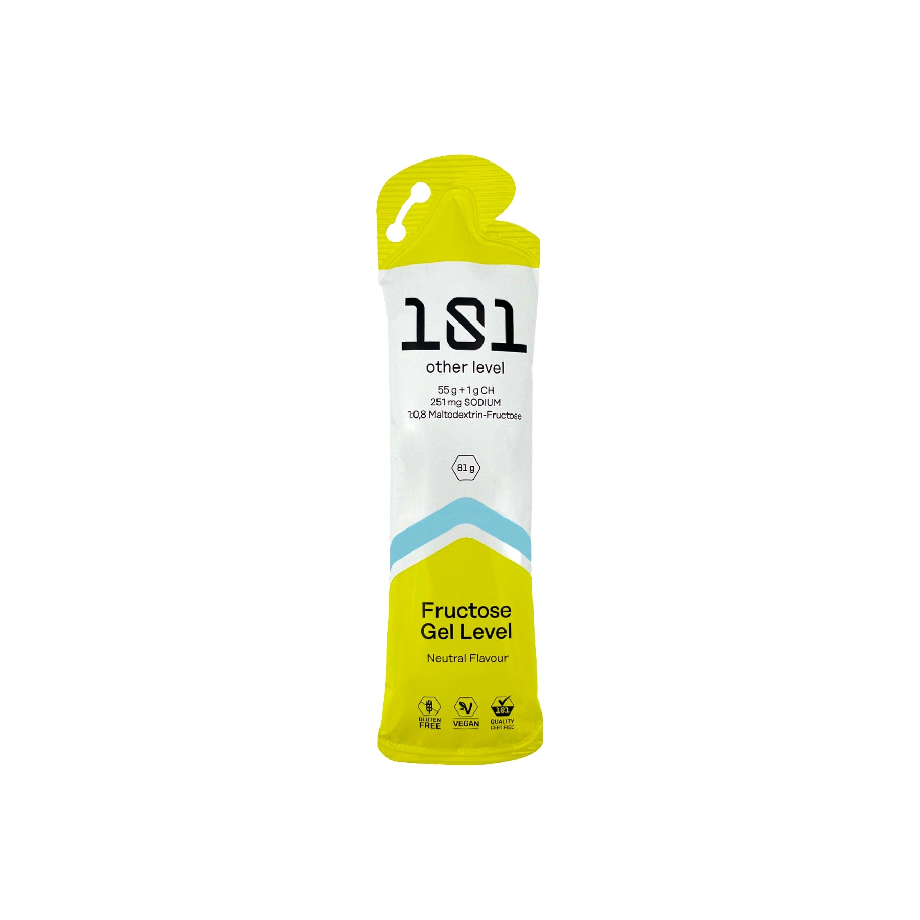 Gel Energético 101 Fructose Gel Level 81g Neutro