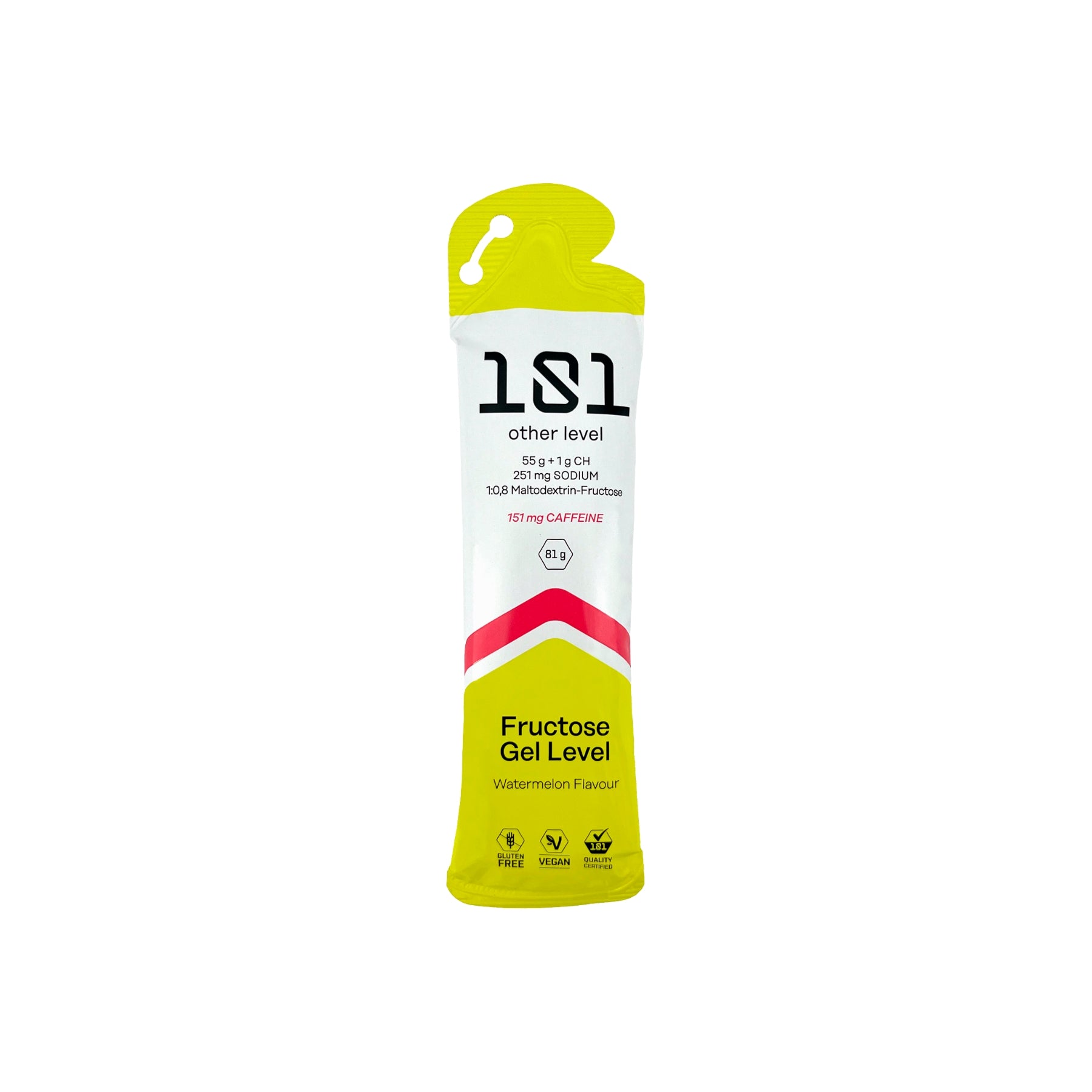 Gel Energético 101 Fructose Gel Level 81g Sandia