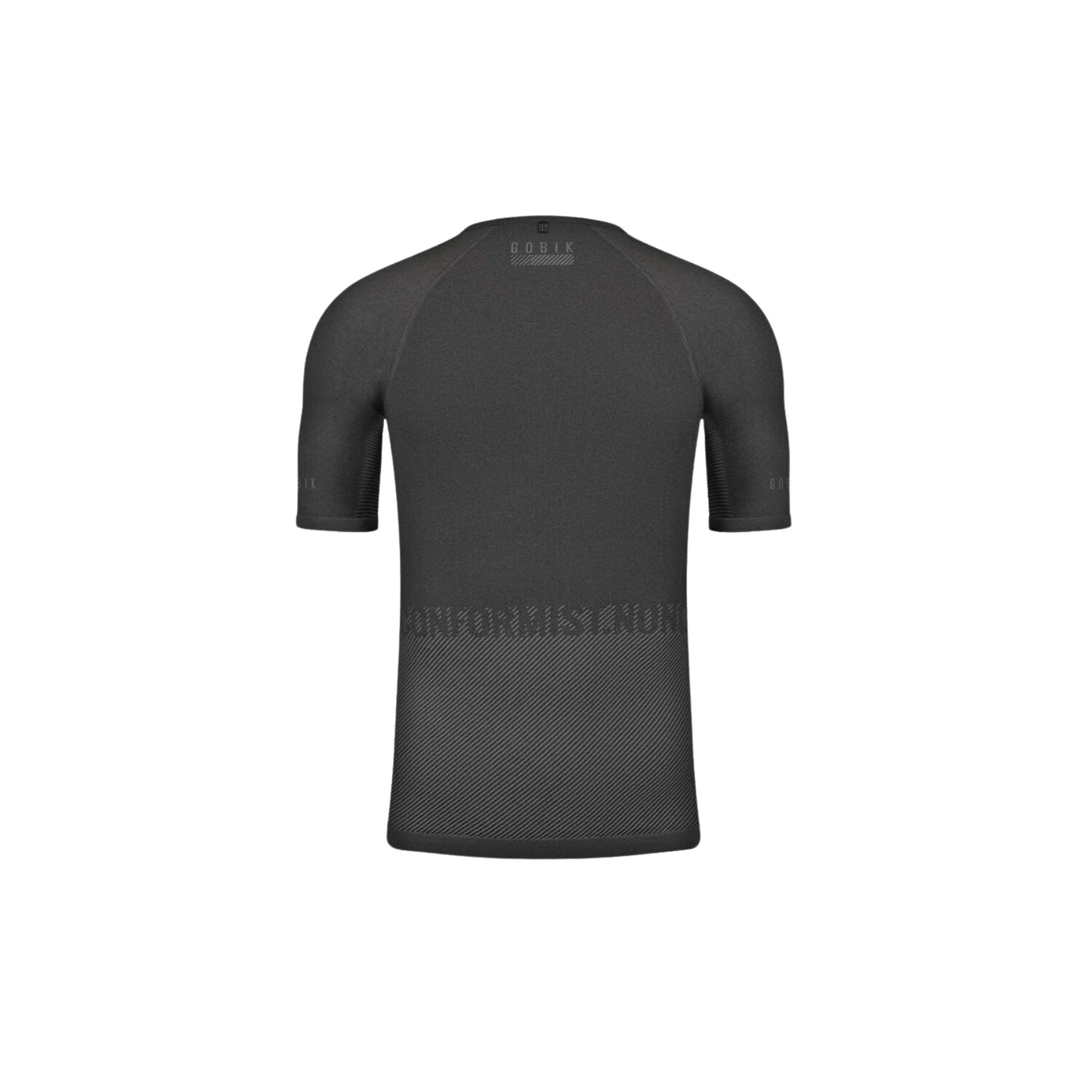 Camiseta Interior Manga Corta Gobik Limber Skin Hombre Basalt