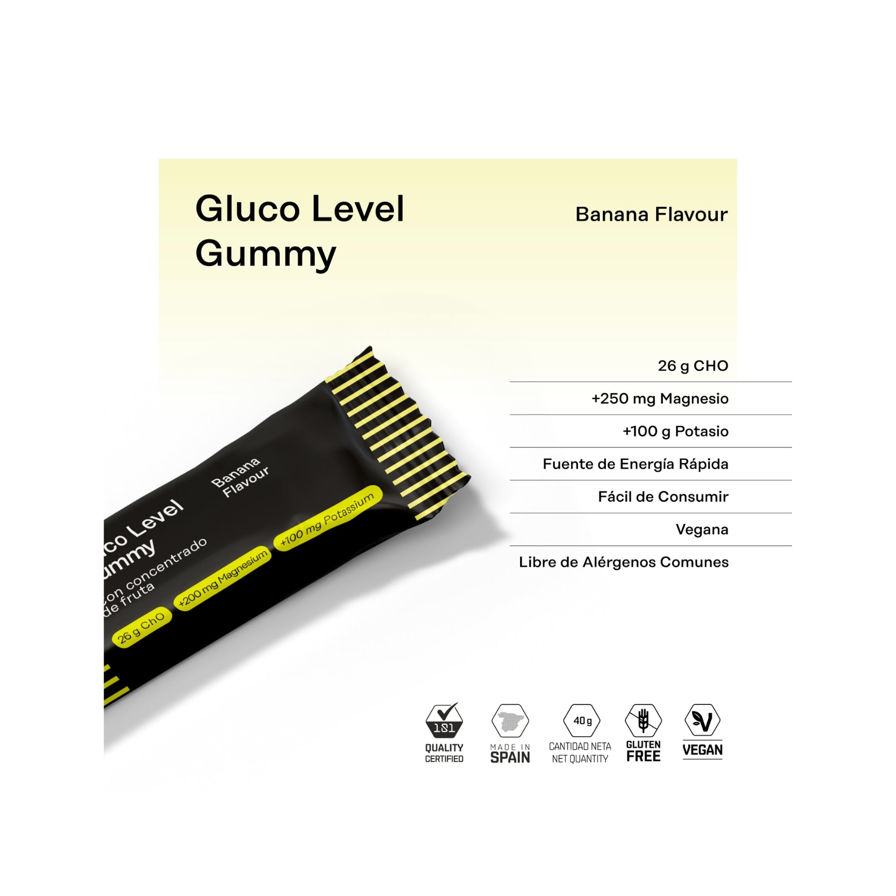 Gominola Energética 40gr Banana