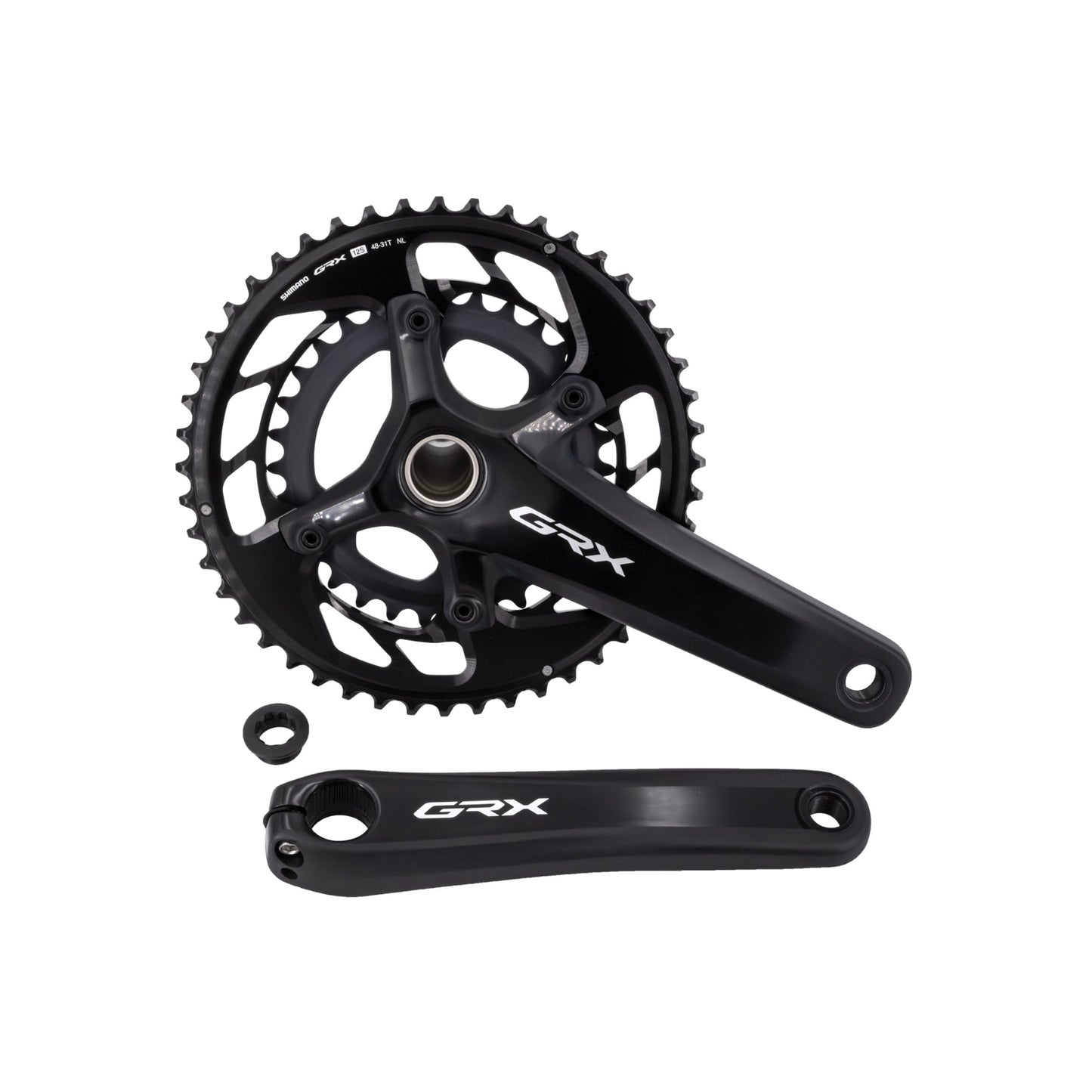 Grupo Shimano GRX Di2 2x12s RX825_cranks