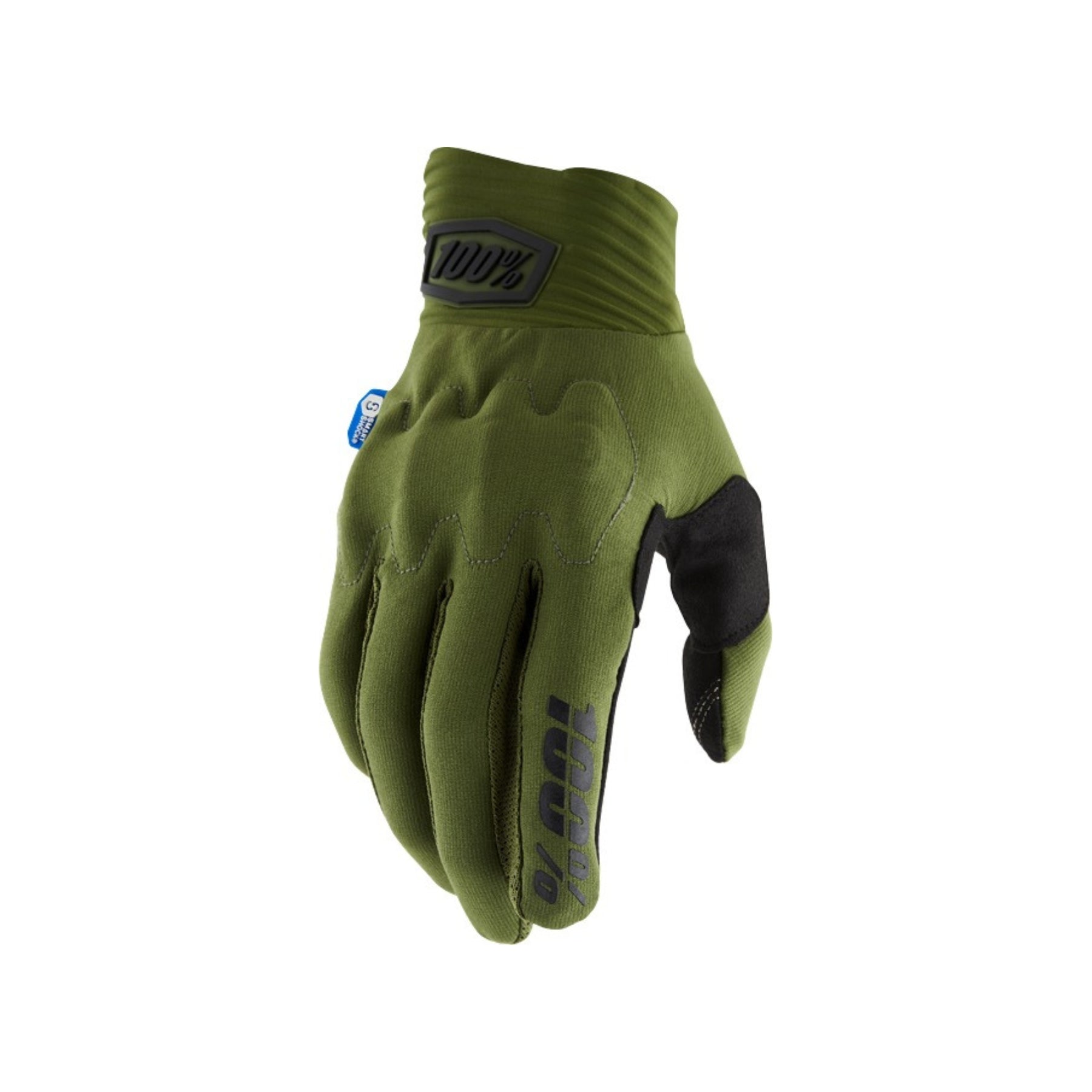 Guantes 100x100 Cognito D30 Olive Green