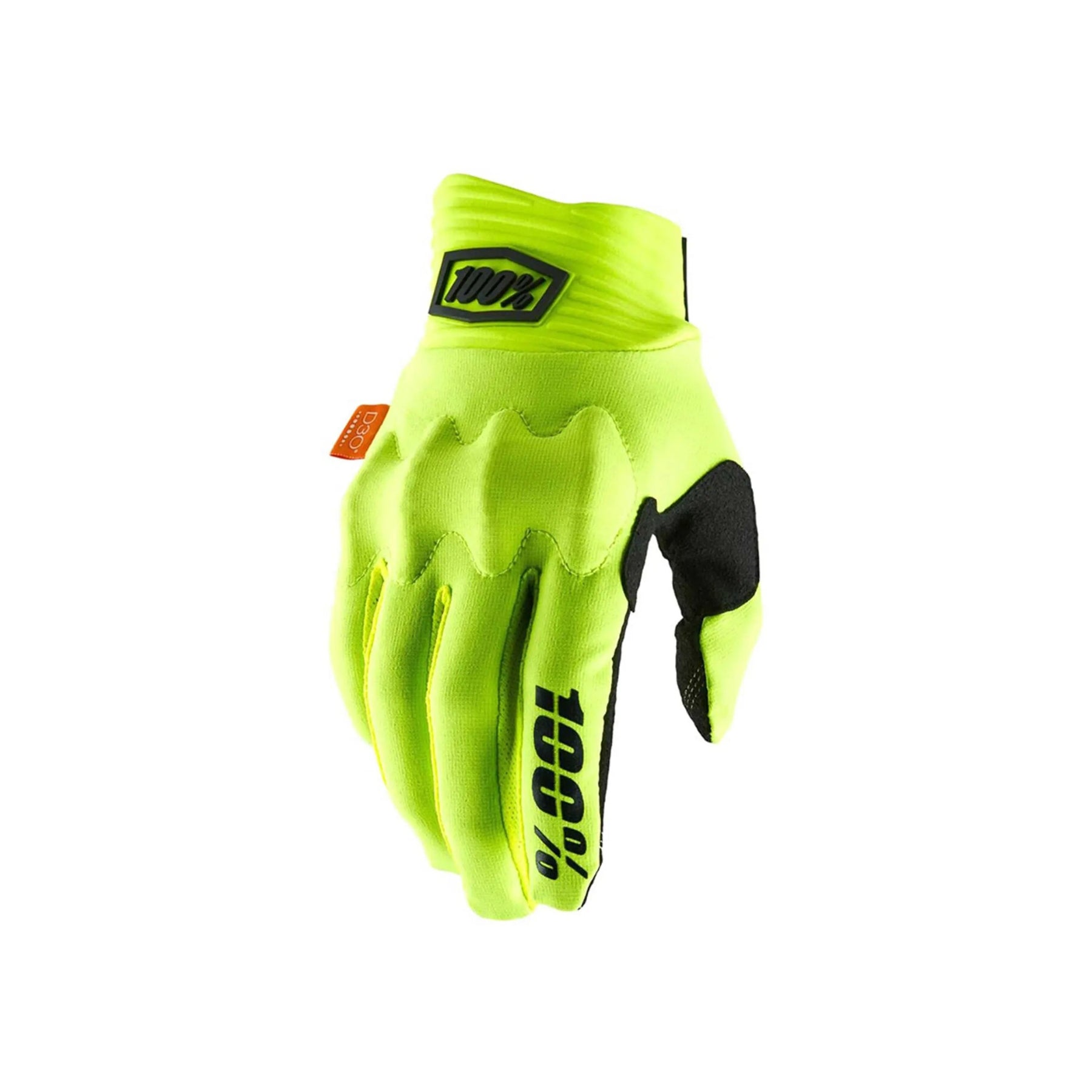 Guantes 100x100 Cognito D30 Yellow Fluor