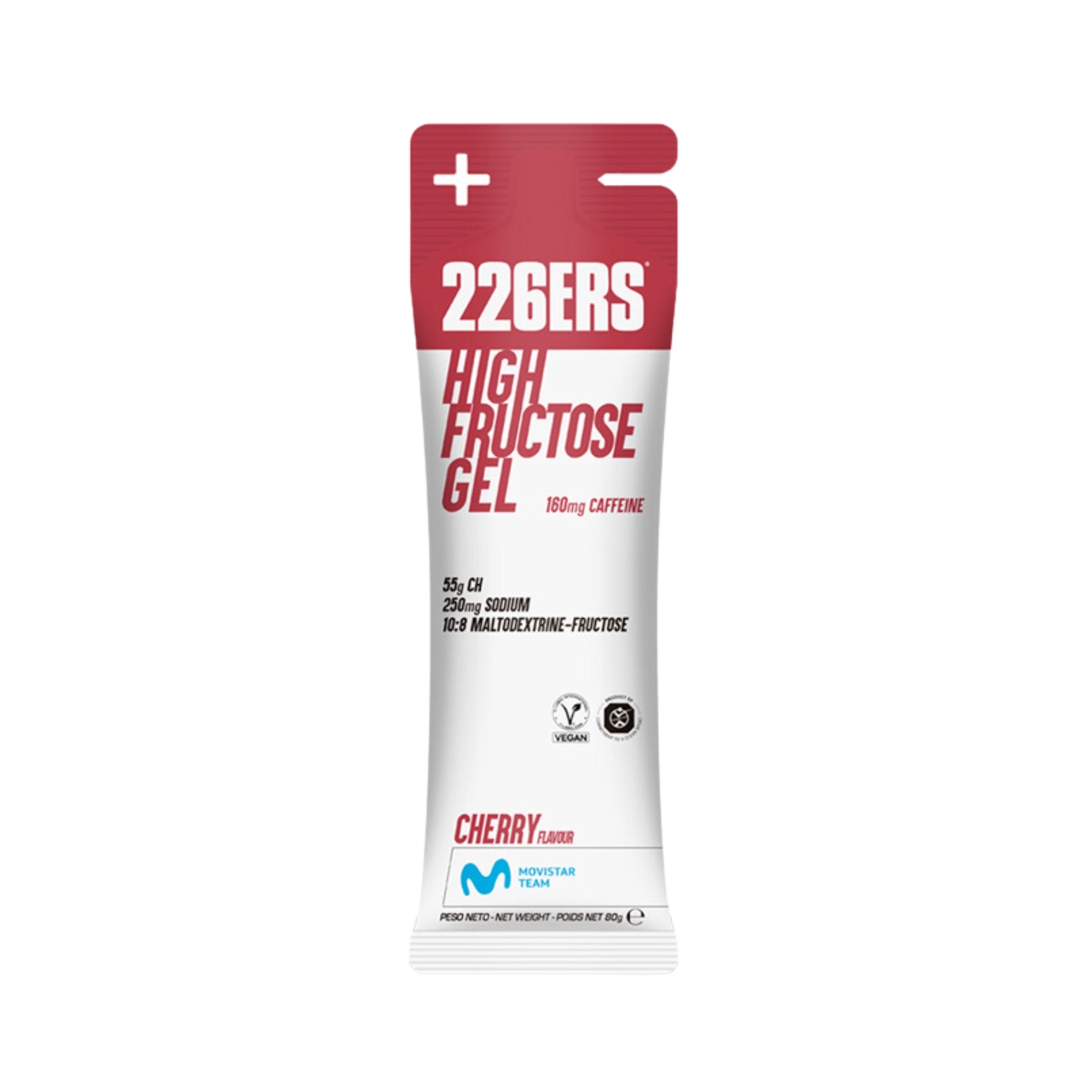 HIGH FRUCTOSE GEL 80 GR Cherry