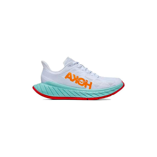 Hoka Carbon X 2 White Blazing Orange