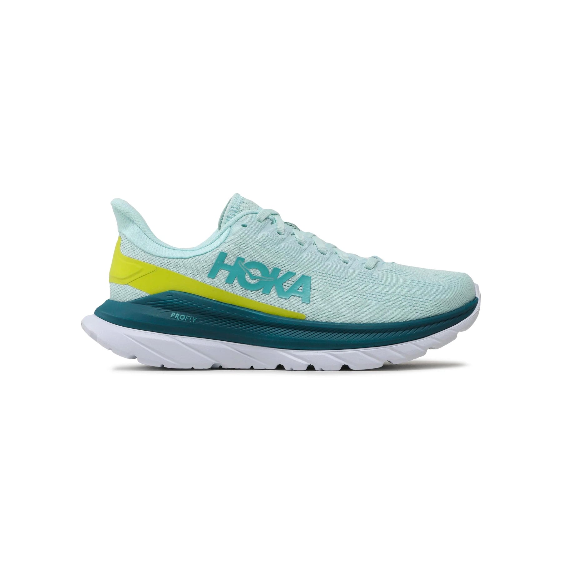 Hoka Mach 4 Blue Glass Evening
